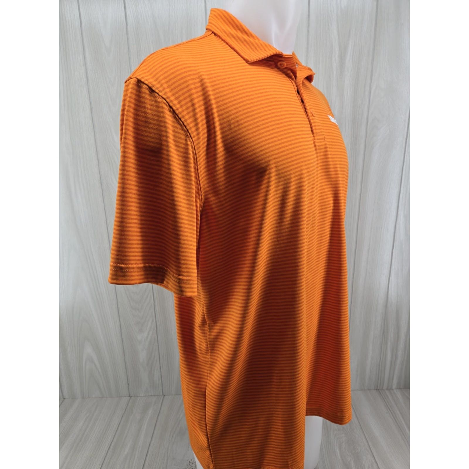Vintage Whataburger Polo Shirt Mens Large Orange Striped Short Sleeve Logo Uniform Shirt Size US L / EU 52-54 / 3 - 6 Thumbnail