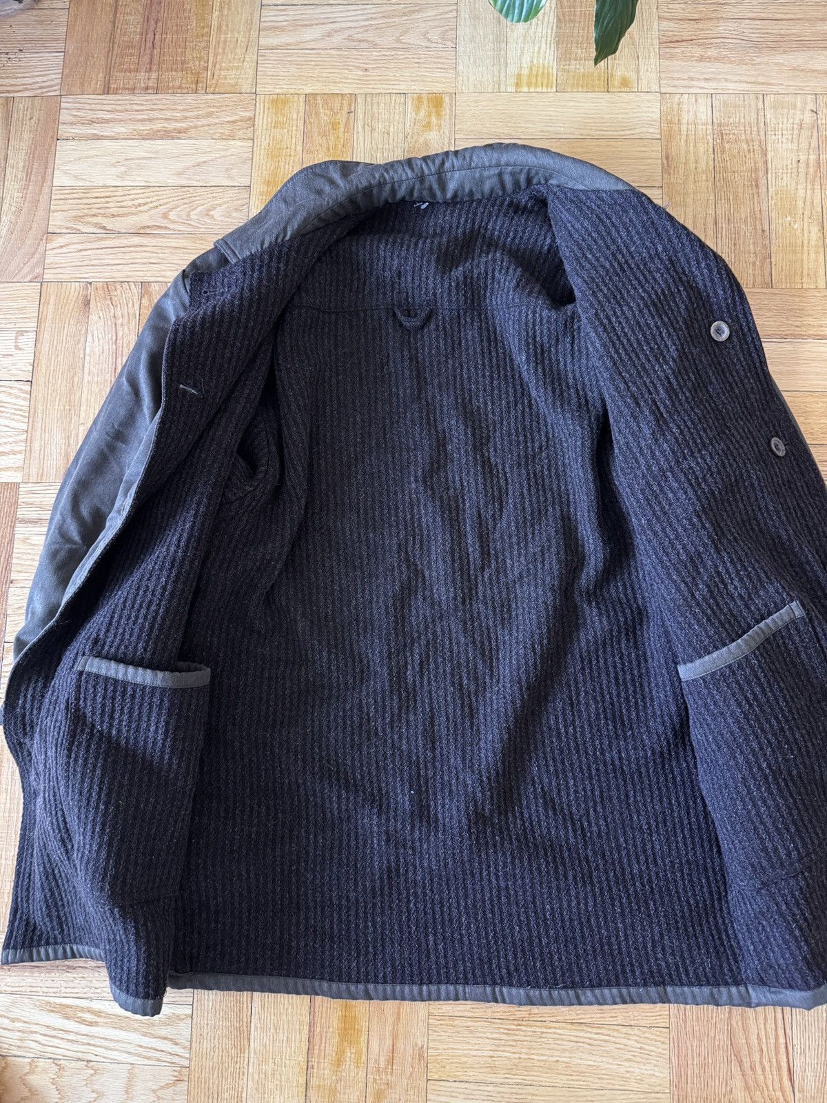 Other Olive Green Fleece/Wool Lined Jacket Size L Size US L / EU 52-54 / 3 - 3 Thumbnail