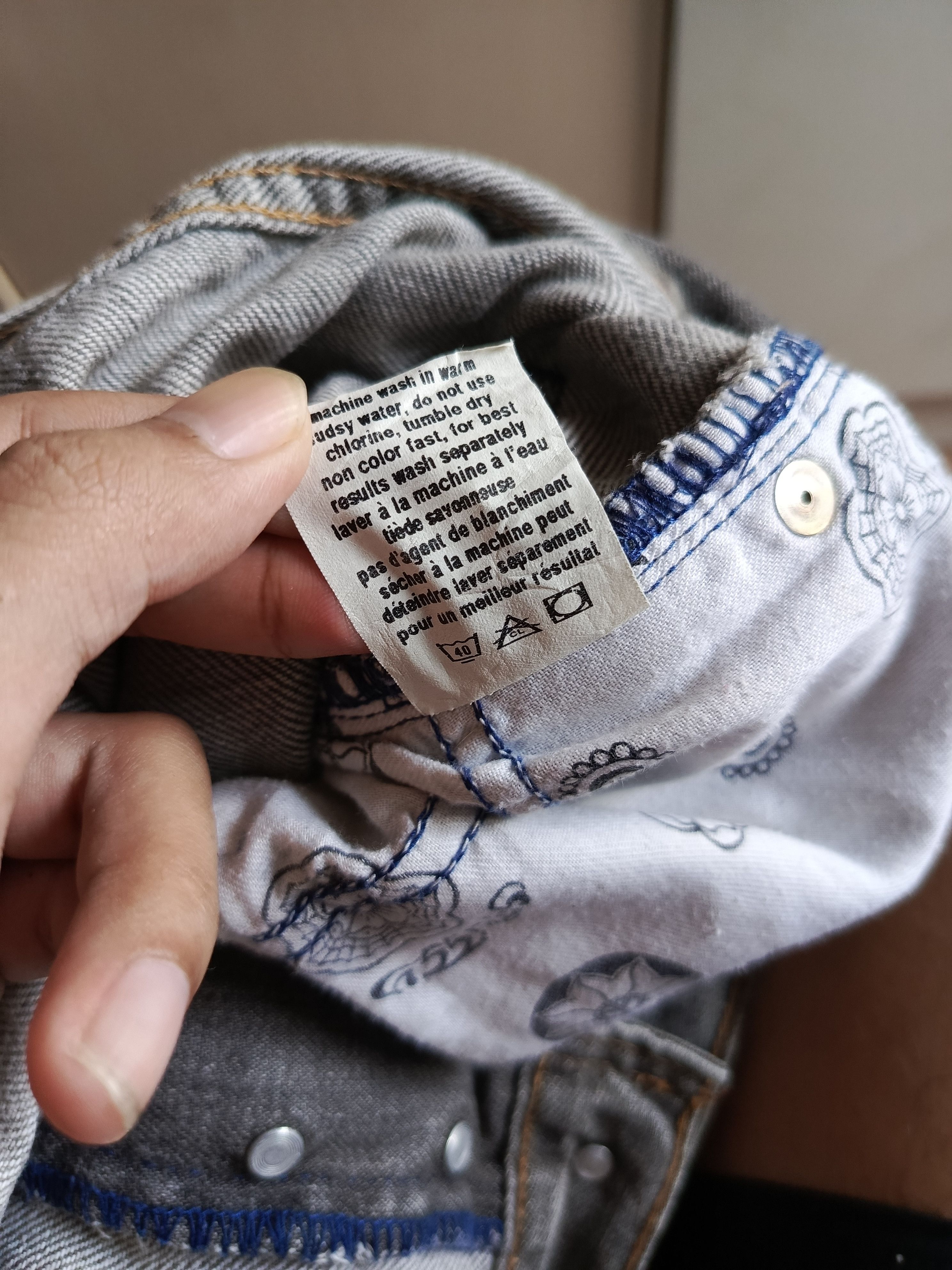 Stussy × Vintage Vintage Distressed Stussy Workgear Jeans Size US 34 / EU 50 - 12 Thumbnail