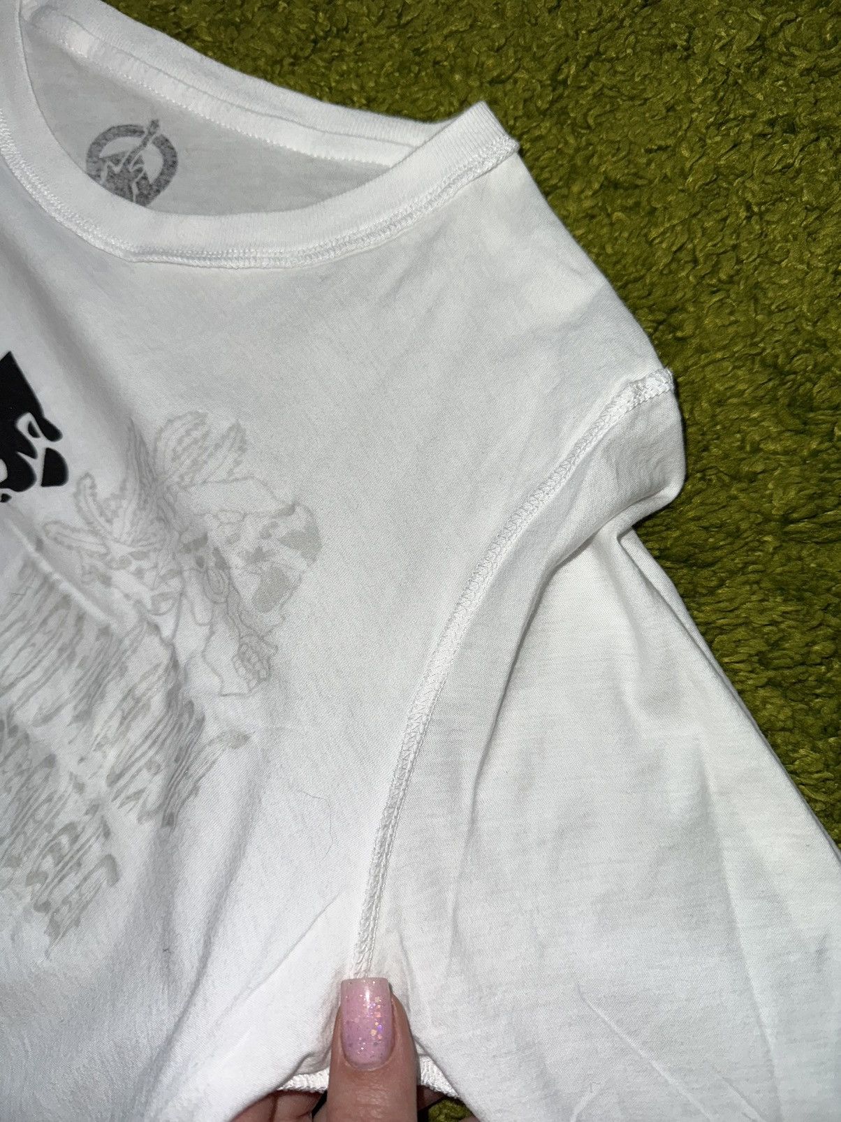A&G Rock × Designer A&G Rock N Roll Couture Chrome Hearts inspired longsleeve Size US S / EU 44-46 / 1 - 5 Thumbnail