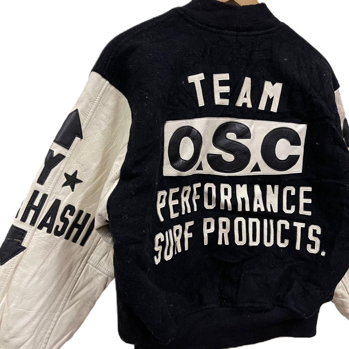 Japanese Brand Vintage 80s Team OSC by Herox Chuo Sportwear Varsity Jacket Size US M / EU 48-50 / 2 - 7 Thumbnail
