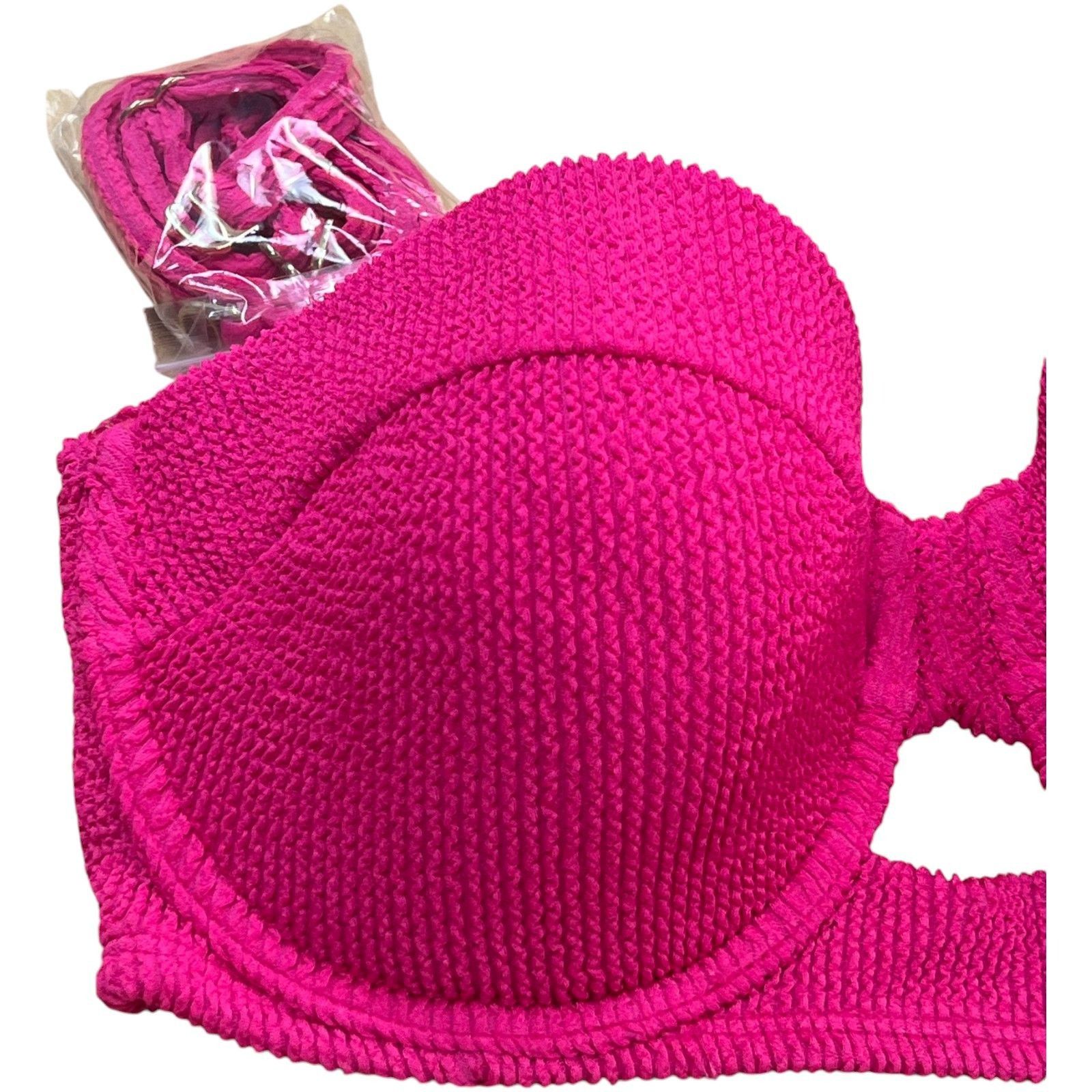 Other Shade & Shore - Women's Pucker Textured Light Lift Bandeau B Size ONE SIZE - 15 Thumbnail