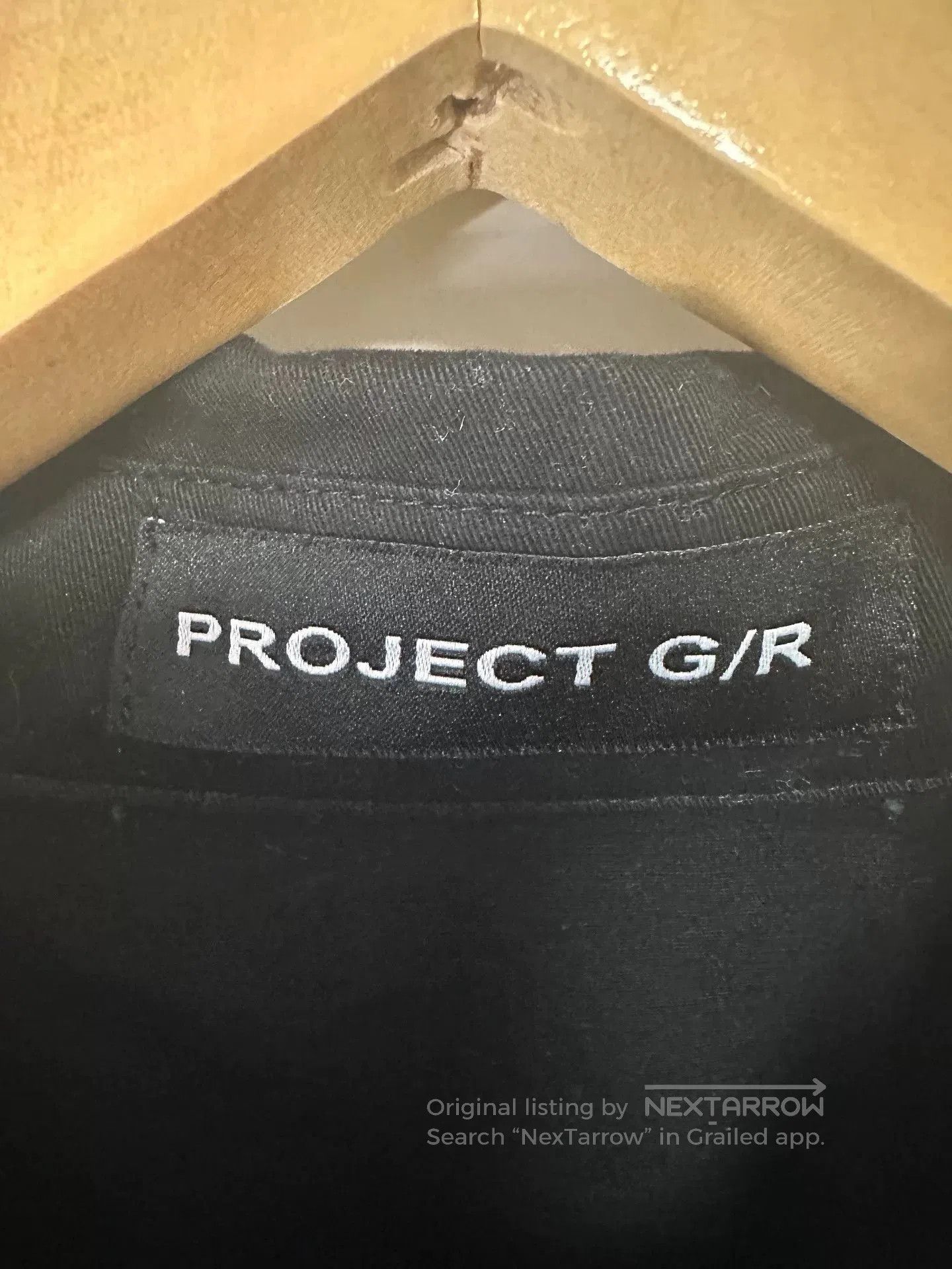 PROJECT G/R Project GR Black Oversized Short Sleeve Shirt. Size US L / EU 52-54 / 3 - 4 Thumbnail