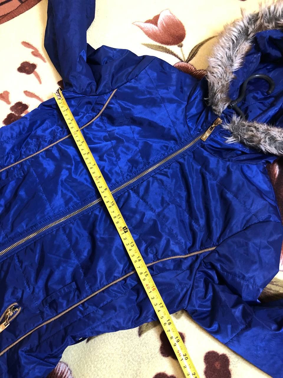 Guess VINTAGE GUESS Blue Hooded Puffer Jacket Size M / US 6-8 / IT 42-44 - 8 Thumbnail