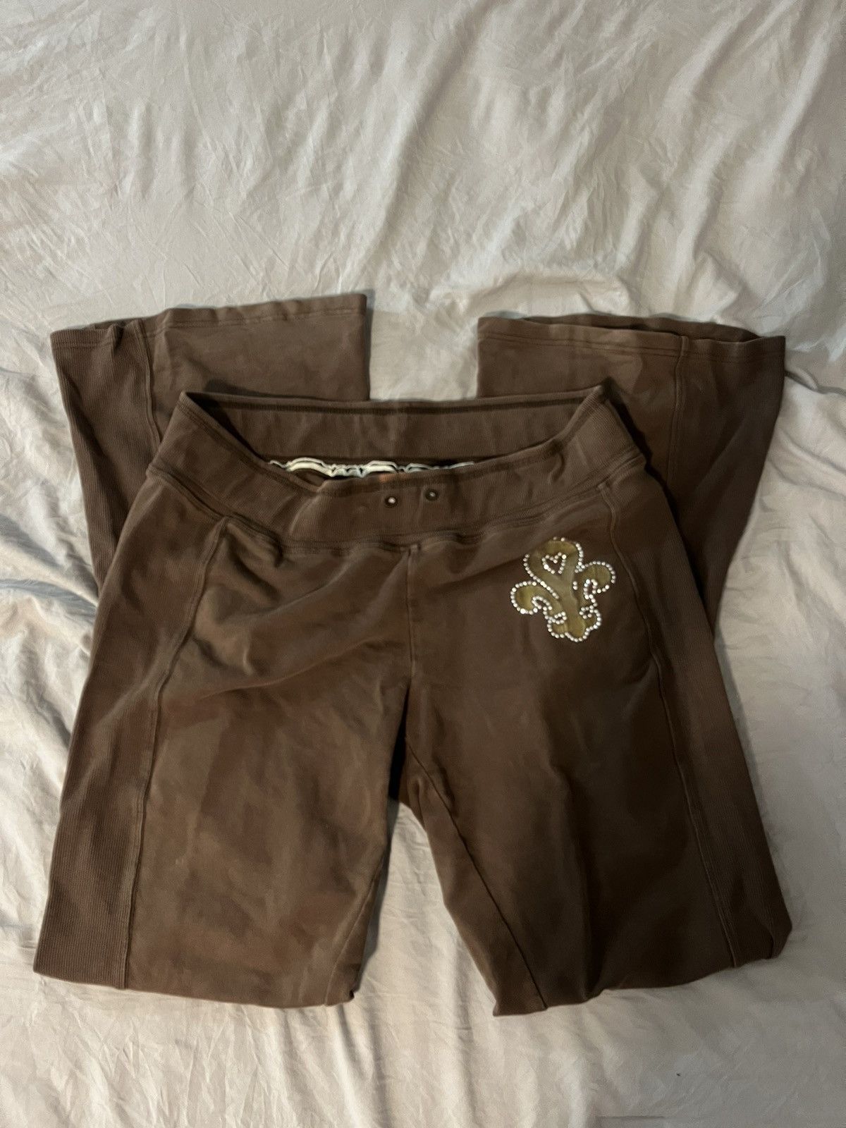 Vintage vintage low-rise lounge pants Size 28" / US 6 / IT 42 - 1 Thumbnail