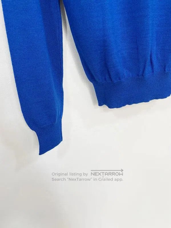Moschino Moschino Men's Blue Wool Long Sleeve Sweater . Size US XS / EU 42 / 0 - 4 Thumbnail