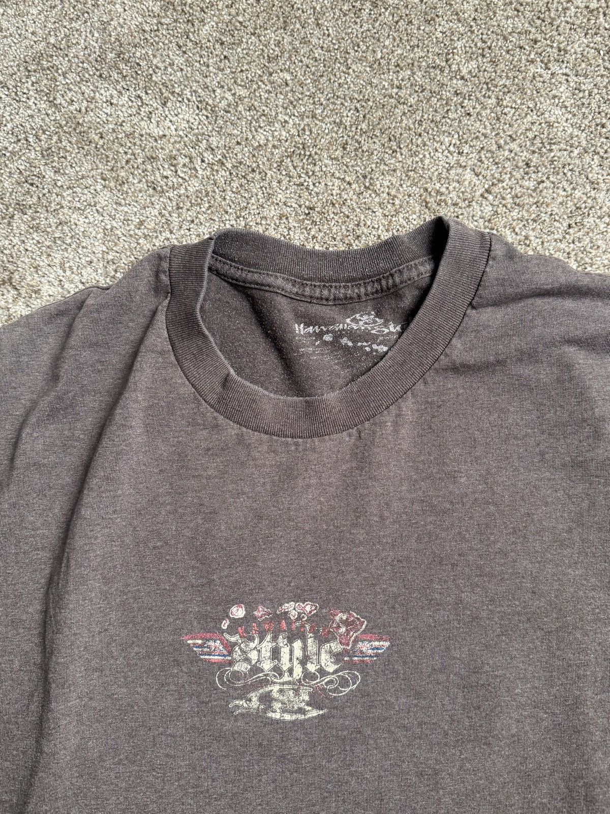 Other GREY HAWAIIAN STYLE Y2K GRAPHIC TEE Size US XXL / EU 58 / 5 - 4 Thumbnail