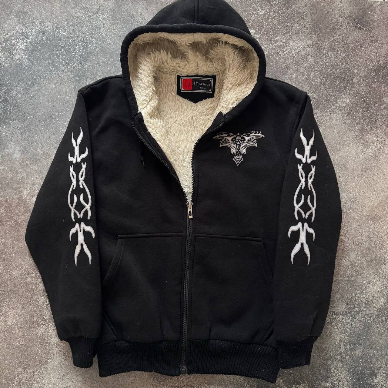 00’s archive leopard fur zip foodie Y2K 00s archive leopard fur zip foodie Y2K 00s archive fur velor zip