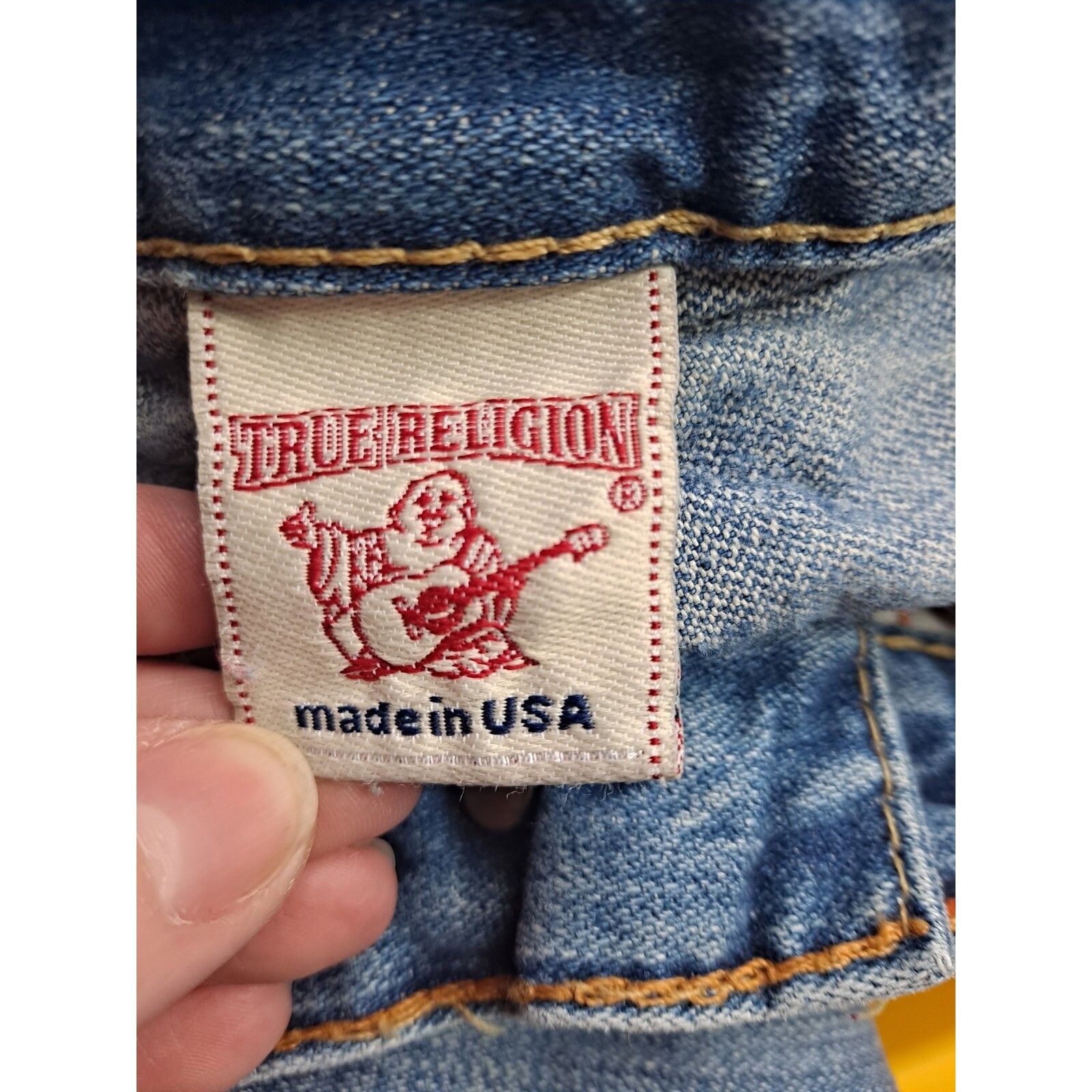 True Religion True Religion Joey Jeans World Tour Made in USA Distressed D Size US 28 / EU 44 - 4 Thumbnail
