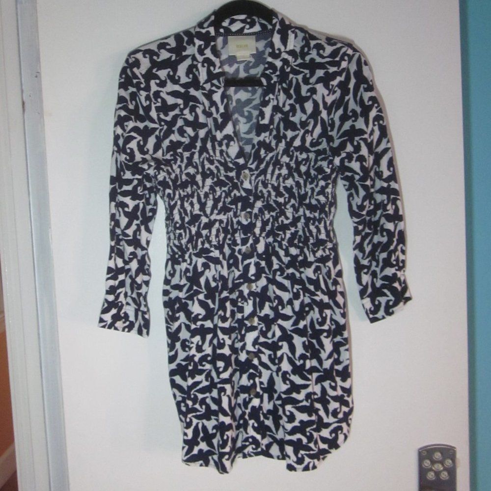Anthropologie Maeve XS Smocked Tunic Size XS / US 0-2 / IT 36-38 - 5 Thumbnail