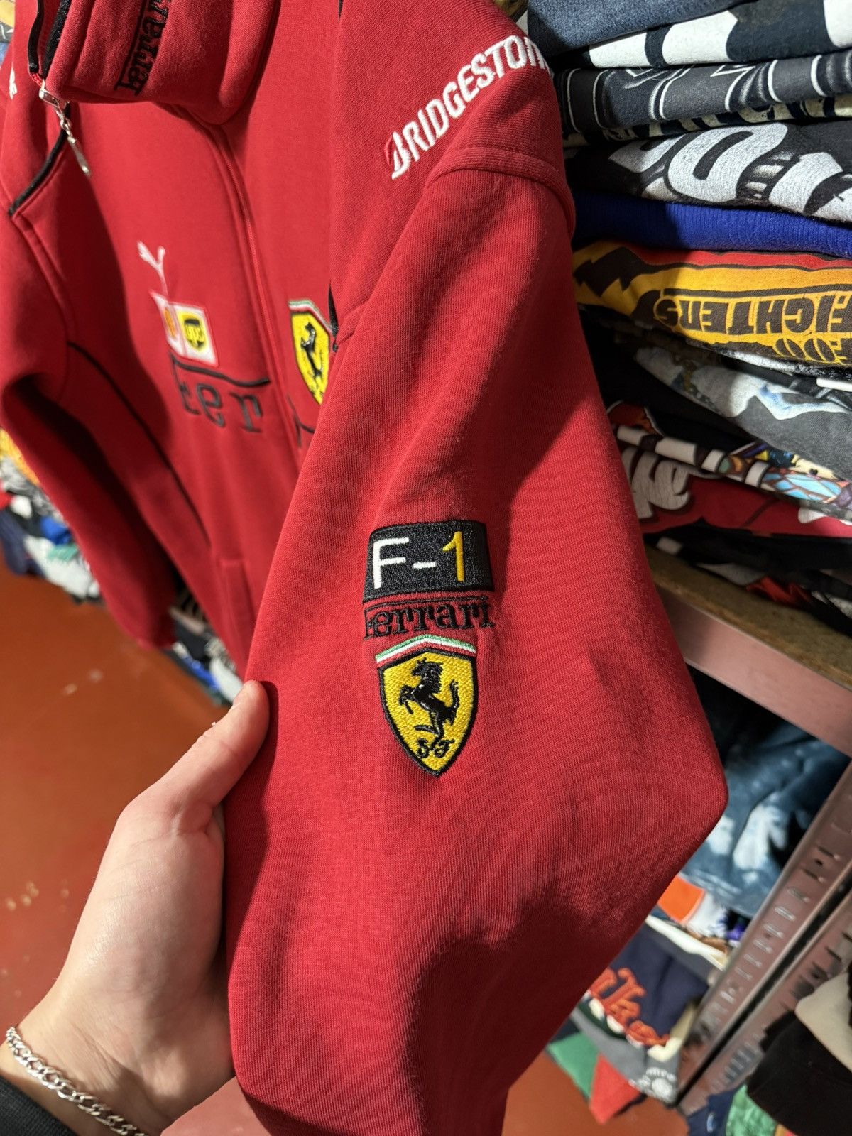 Formula 1 Rare Formula 1 F1 Puma Ferrari Full Zip Jacket Y2K Hype Size US L / EU 52-54 / 3 - 7 Thumbnail