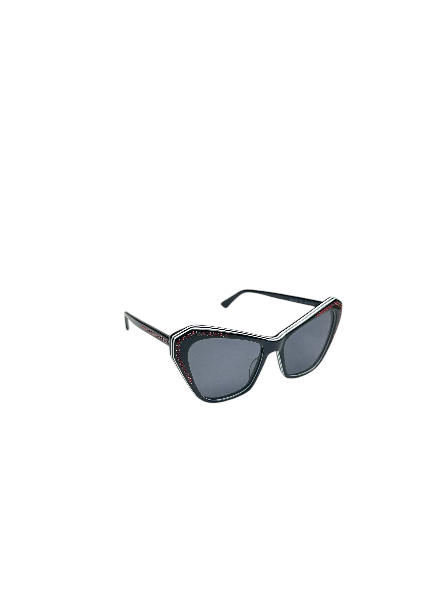 Alexander McQueen McQueen Swarovski Cateye Sunglasses Size ONE SIZE - 2 Thumbnail