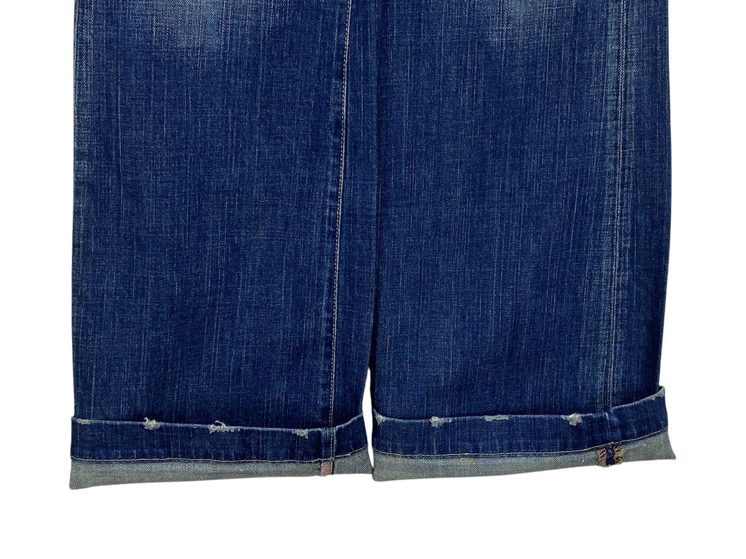Japanese Brand × MOUSSY Moussy Japan Low Rise Loose Wide Leg Jeans Size 27" / US 4 / IT 40 - 11 Thumbnail