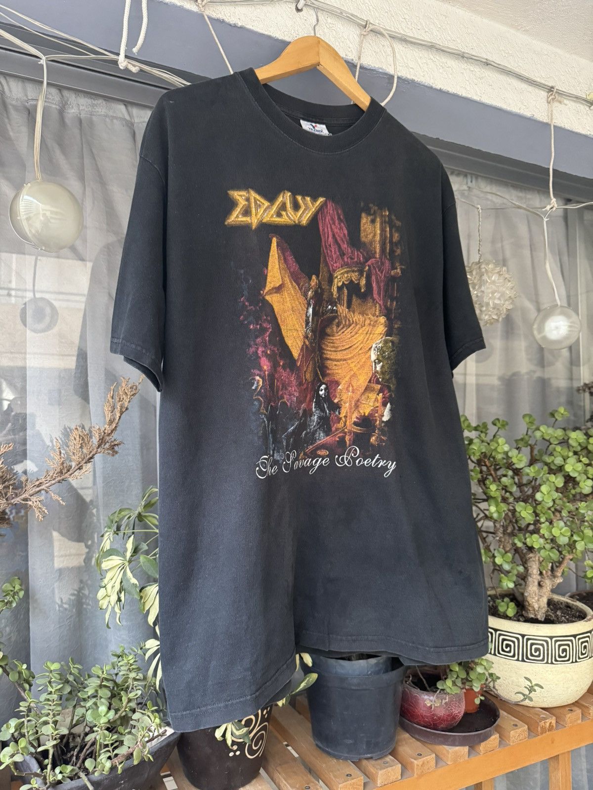 Band Tees × Vintage Vintage 00’s Edguy The Savage Poetry Mexico City Size US XL / EU 56 / 4 - 4 Thumbnail