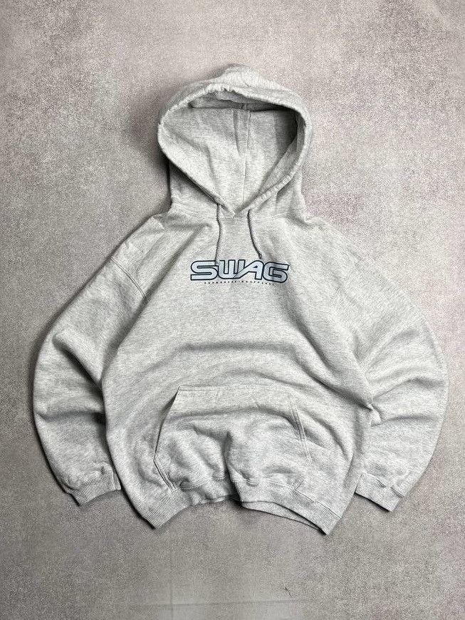 Japanese Brand × Vintage ⚡️FAST SALE⚡️VINTAGE SWAG EMBROIDEY BOXY HOODIE L Size US L / EU 52-54 / 3 - 1 Thumbnail