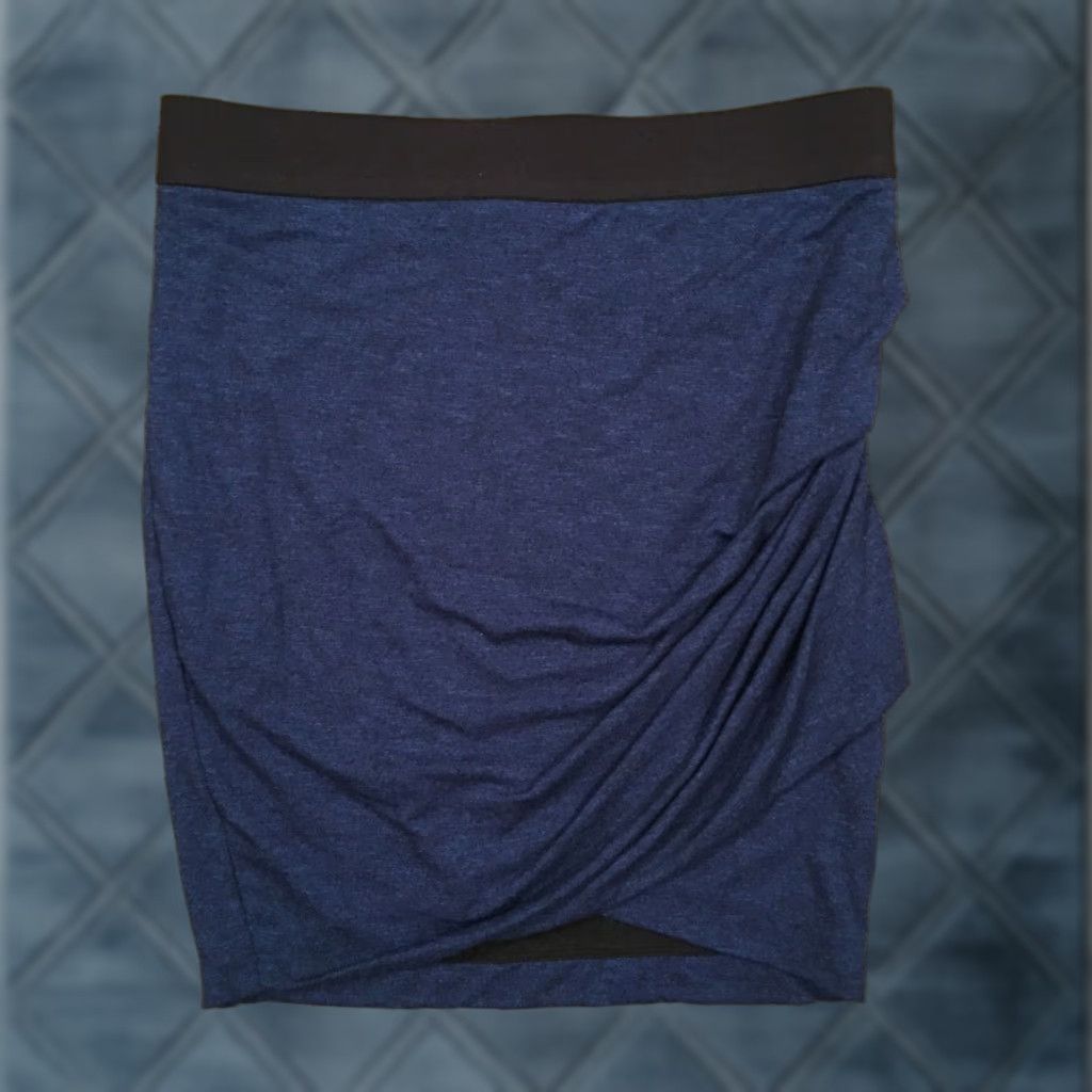 Express Express Skirt Women Knee Length M Blue Lined Pull On Pencil Straight & Size 32" / US 10 / IT 46 - 1 Thumbnail