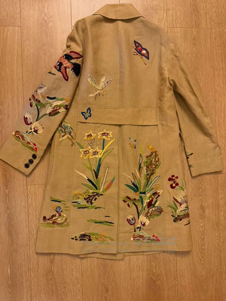 Valentino Valentino khaki coat Size S / US 4 / IT 40 - 2 Thumbnail