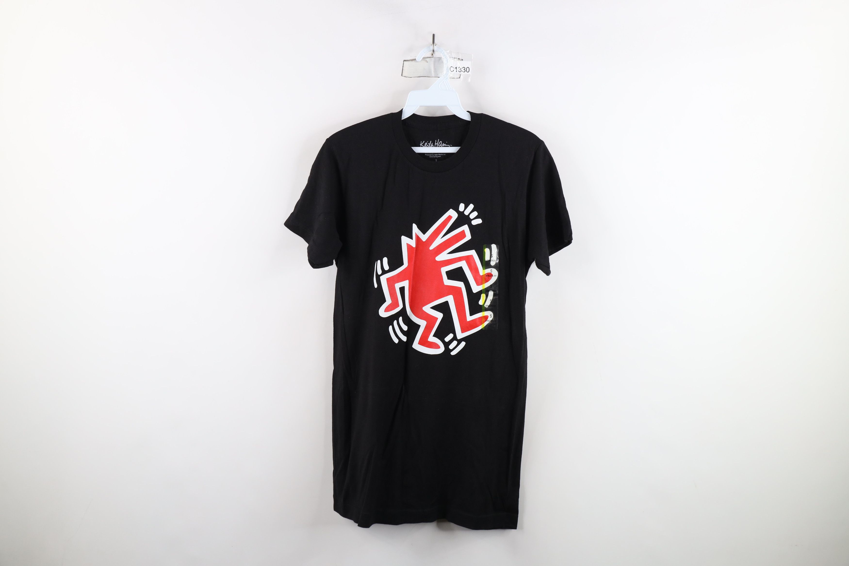 Vintage NOS Vintage Retro Y2K Keith Haring Dog Short Sleeve T-Shirt Size US S / EU 44-46 / 1 - 1 Thumbnail
