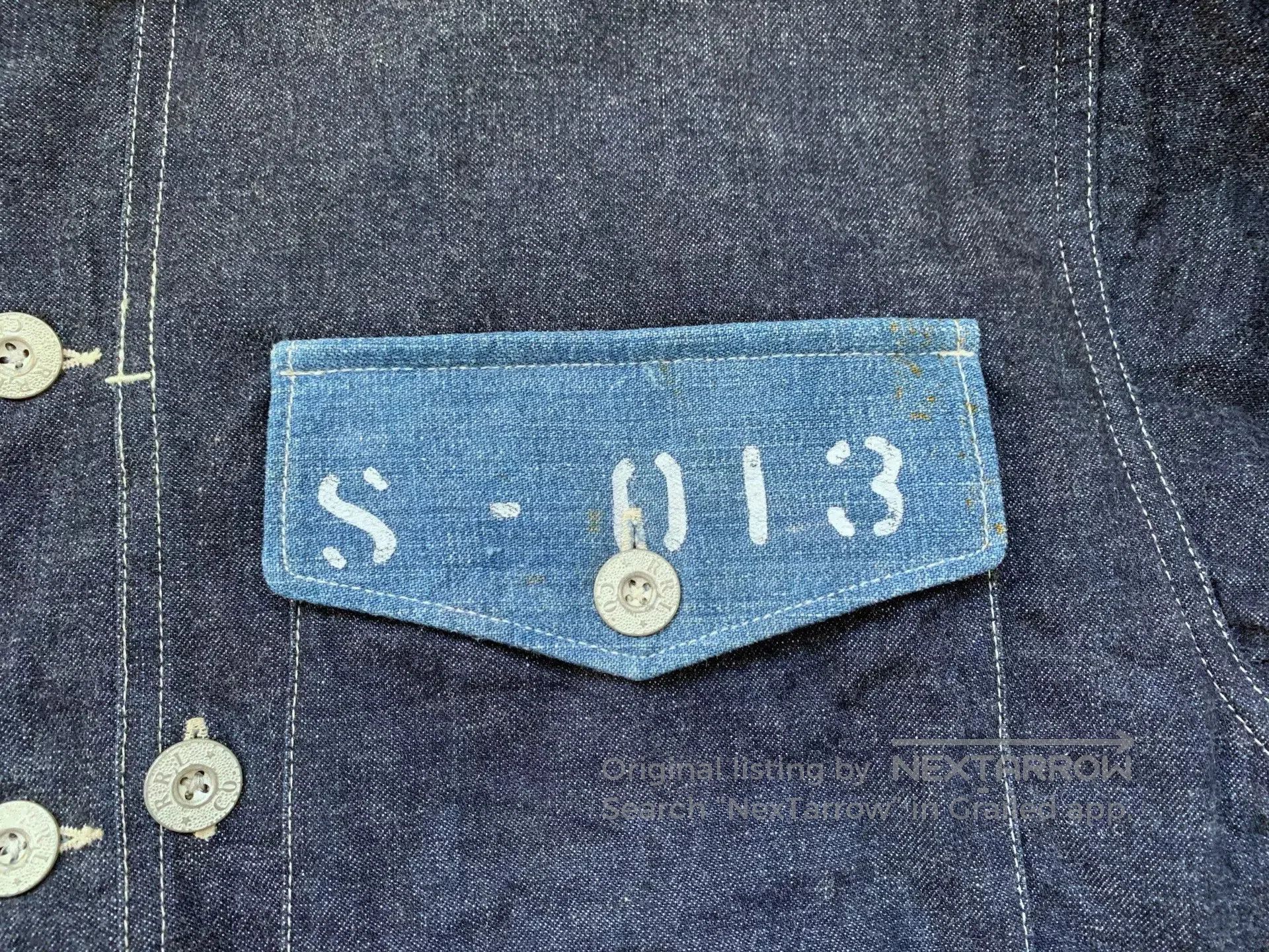 RRL Ralph Lauren Limited Edition RRL Denim Jacket. Size US M / EU 48-50 / 2 - 3 Thumbnail
