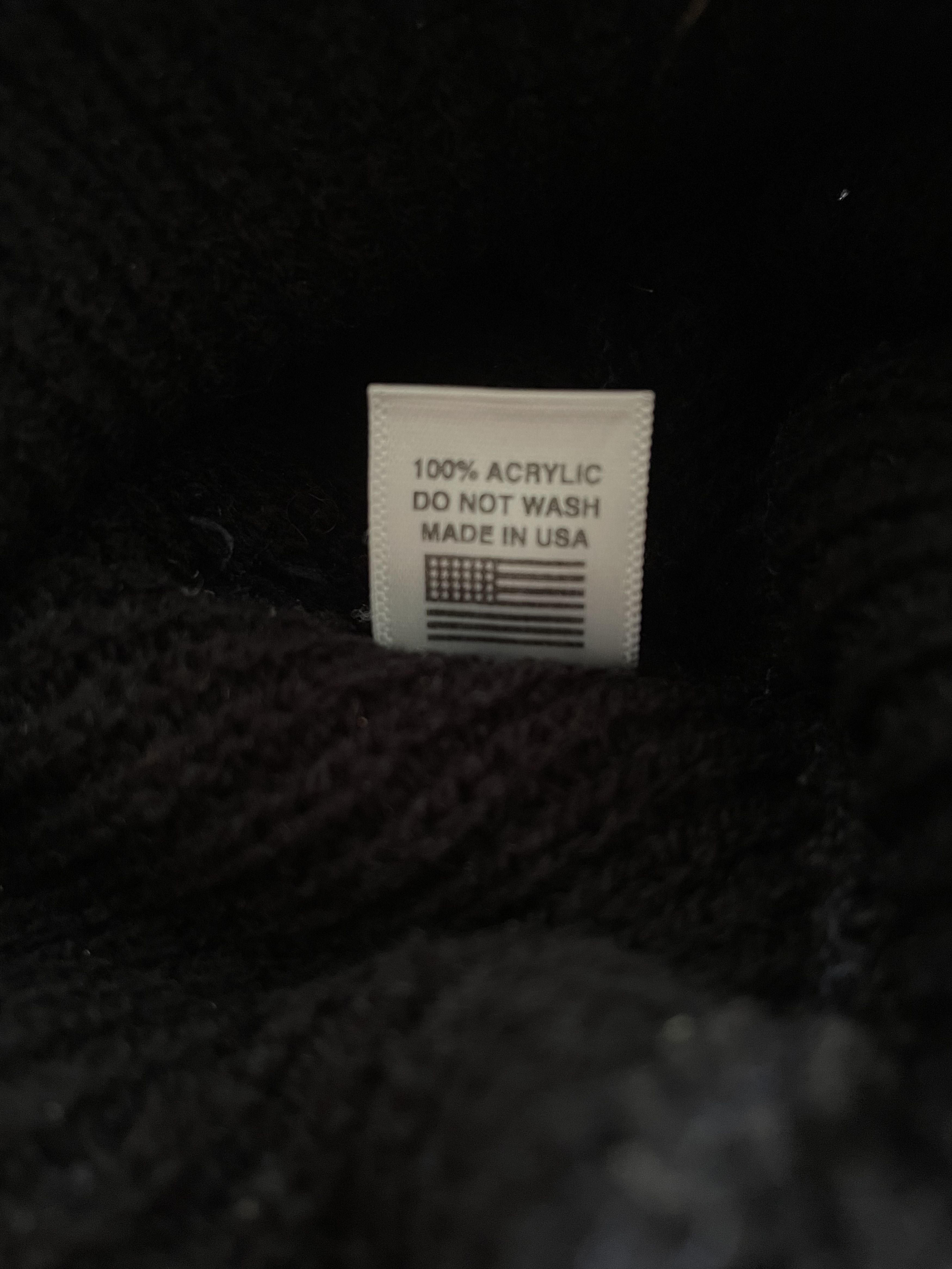Pleasures Pleasures Black Beanie Size ONE SIZE - 3 Thumbnail