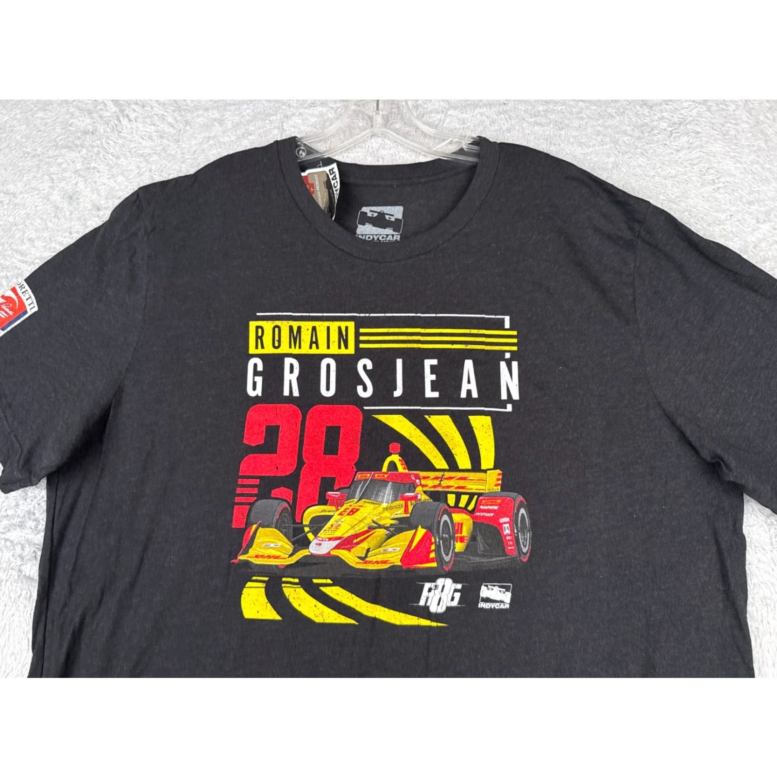 Vintage Legends Global Merchandise Indycar Shirt Men 2XL Black Short Sleeve Racing Logo Indycars Indy Racing Vehicle 2020s Mens Size US XXL / EU 58 / 5 - 4 Thumbnail