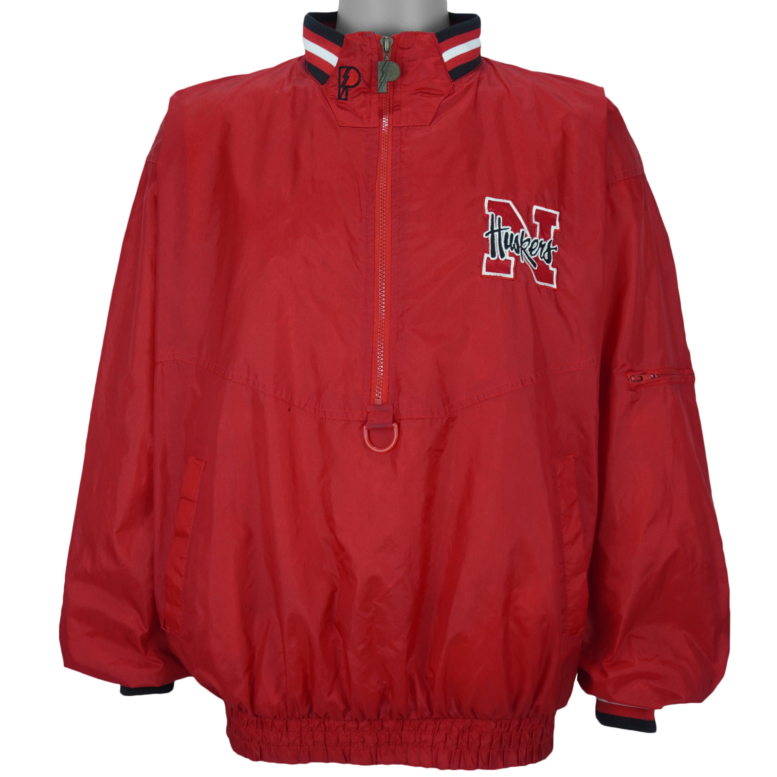 Pro Player NCAA - Nebraska Huskers Pullover Windbreaker 1990s Size US XL / EU 56 / 4 - 1 Thumbnail