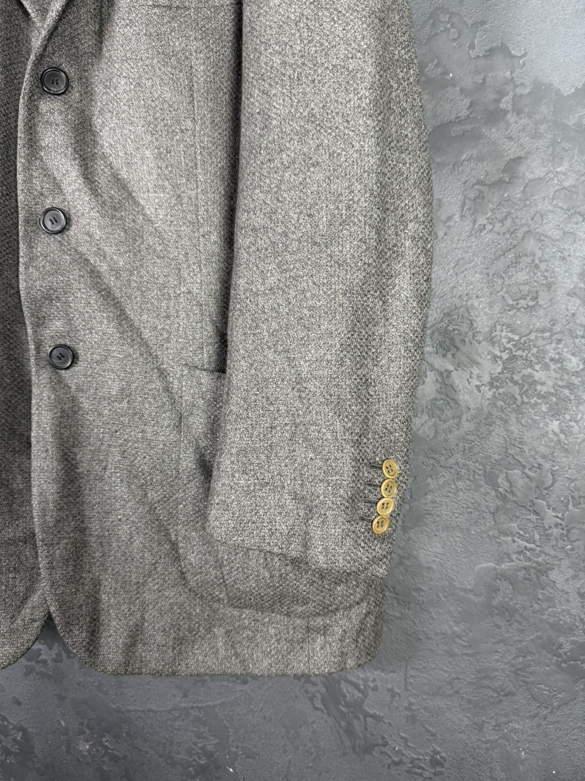 Kiton KITON Napoli Men’s Blazer Jacket 100% Cashmere Italy Size54 Size 54R - 10 Thumbnail