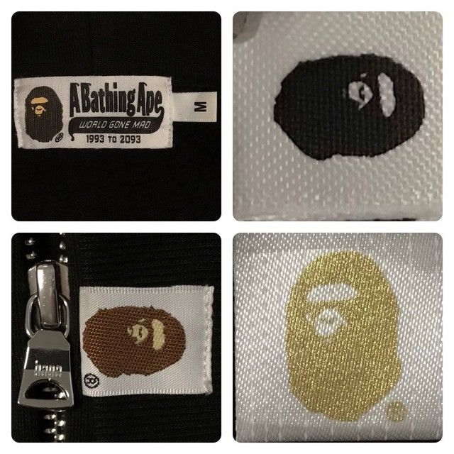 BAPE White Tiger full zip hoodie a bathing ape