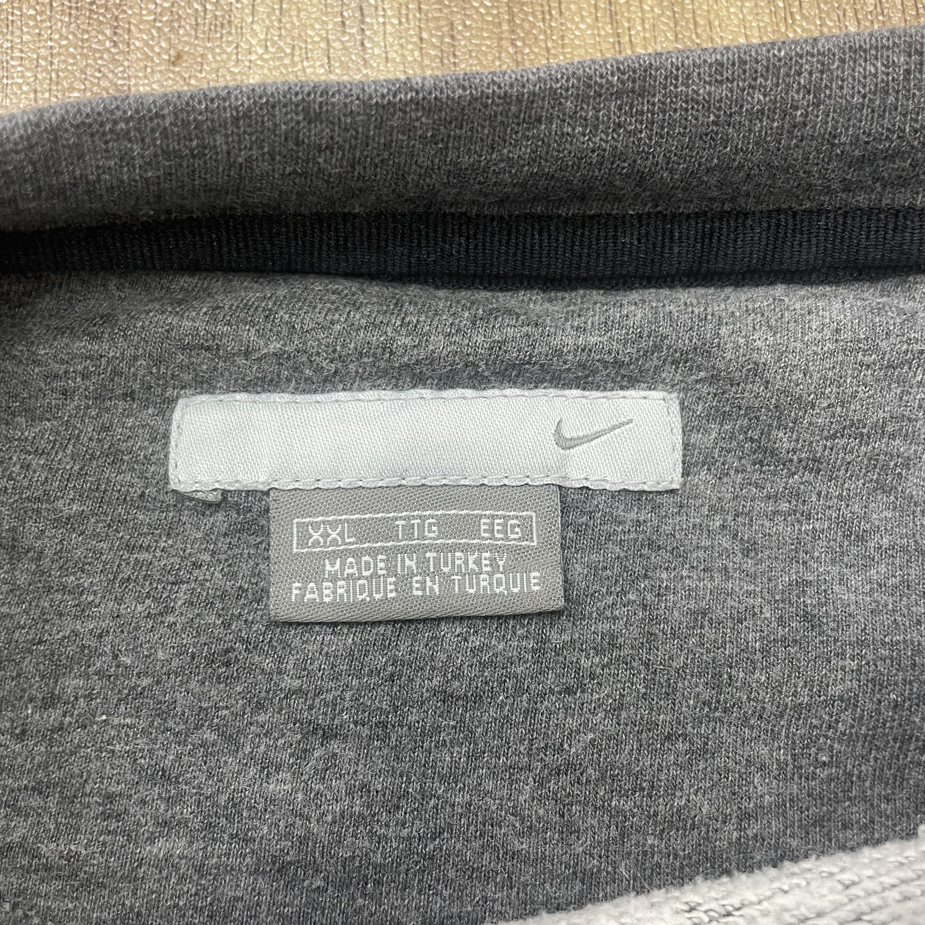 Vintage Custom Reworked Nike Skeleton Flame Patchwork Crewneck 1of1 Size US XXL / EU 58 / 5 - 6 Thumbnail