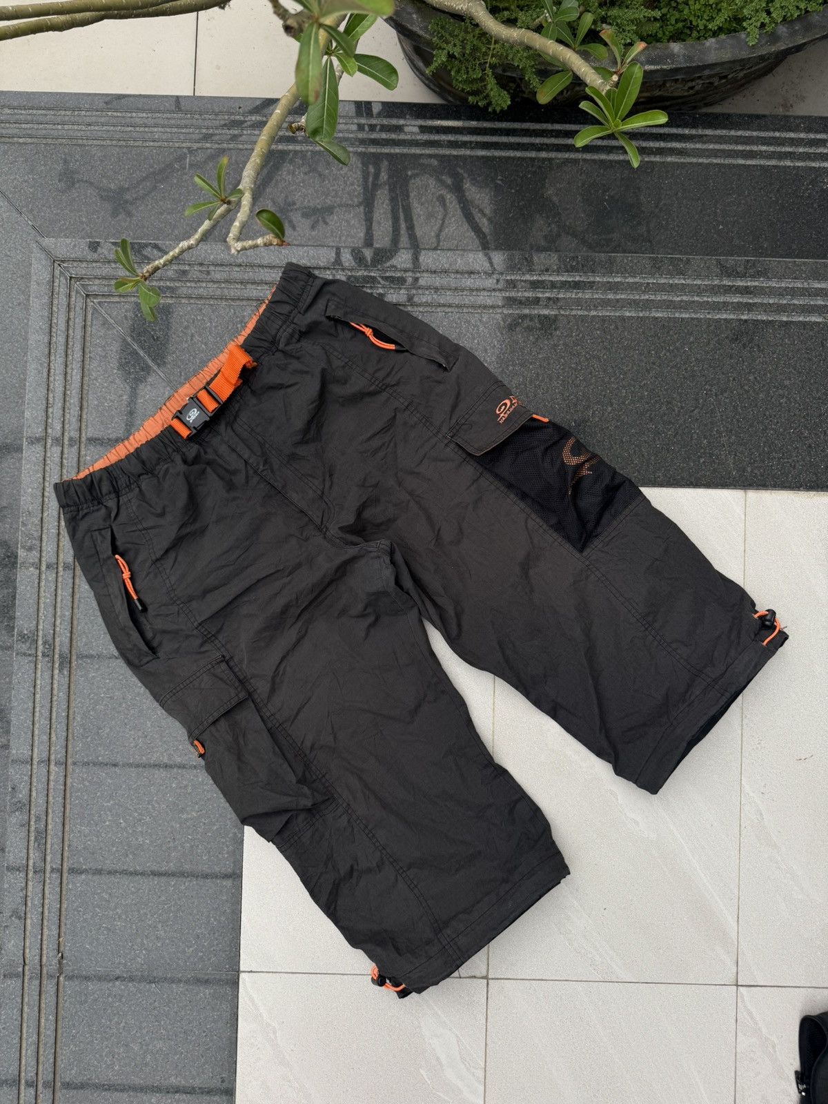Japanese Brand 90’s PIKO RARE HAWAIIAN SURF VINTAGE TRANSFORMER SHORT PANTS Size US 34 / EU 50 - 15 Thumbnail