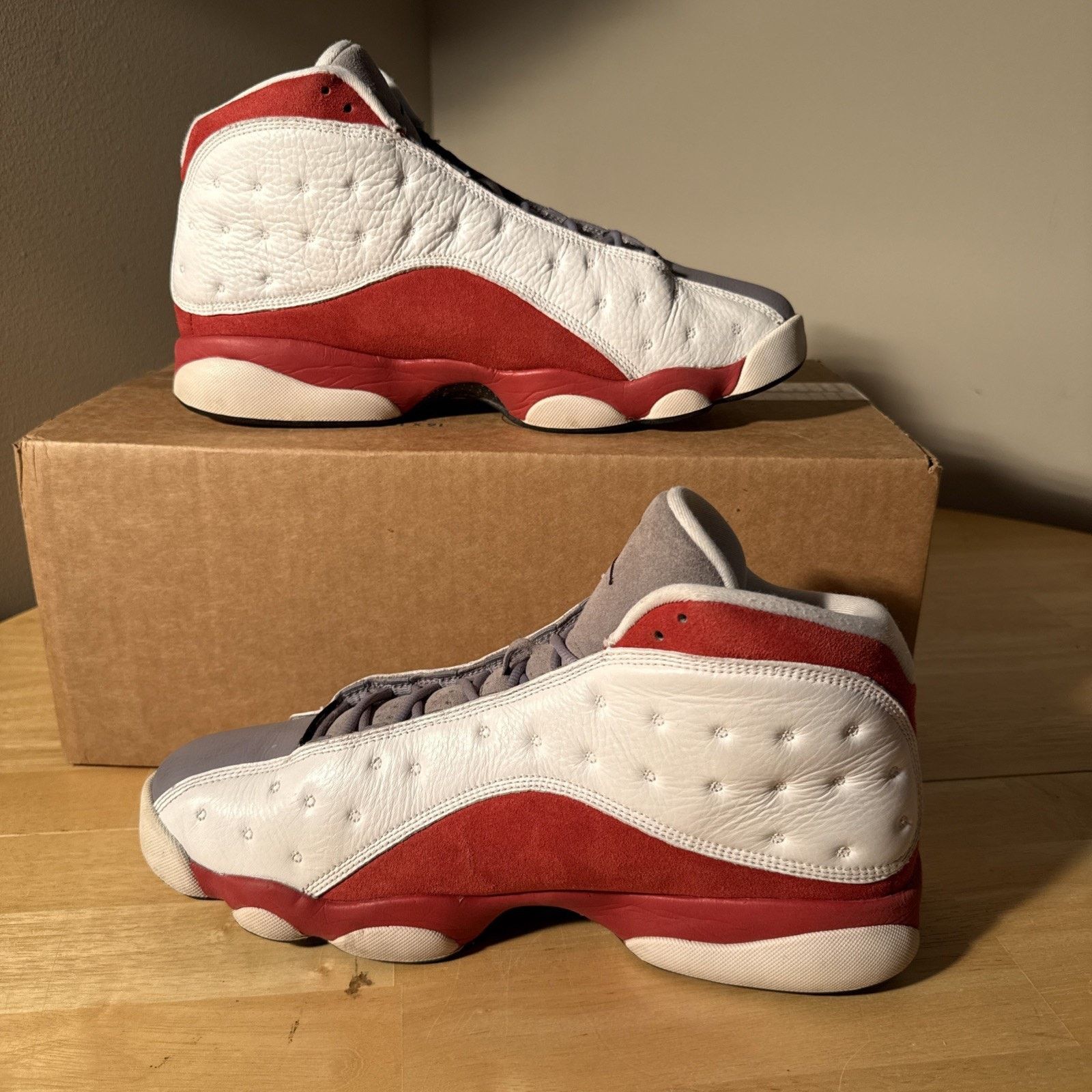 Jordan Brand Size 11.5 - Jordan 13 Retro Grey Toe 2014 No Box OG 2014 Size US 11.5 / EU 44-45 - 3 Thumbnail