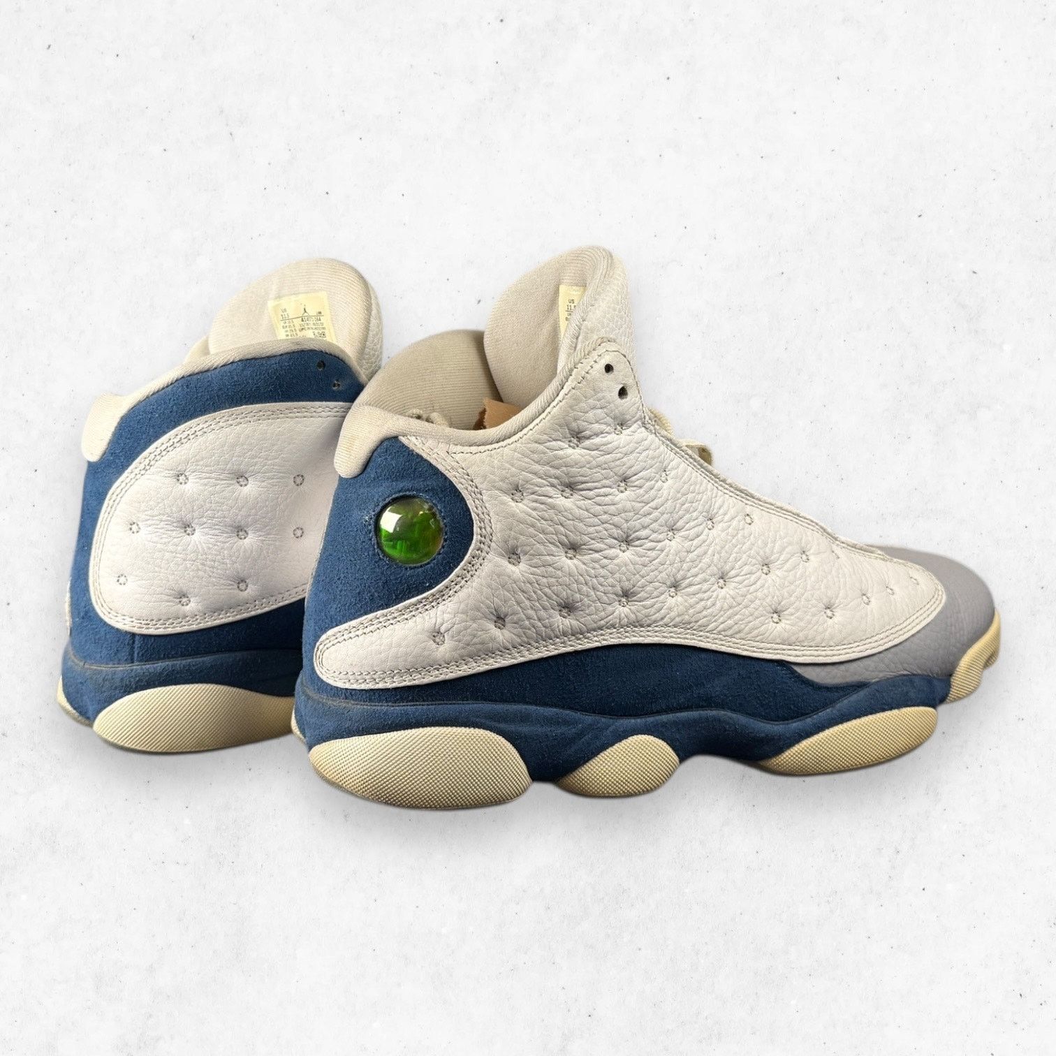 Nike Nike Air Jordan 13 Retro GS White French Blue Men's 11.5 Size US 11.5 / EU 44-45 - 4 Thumbnail