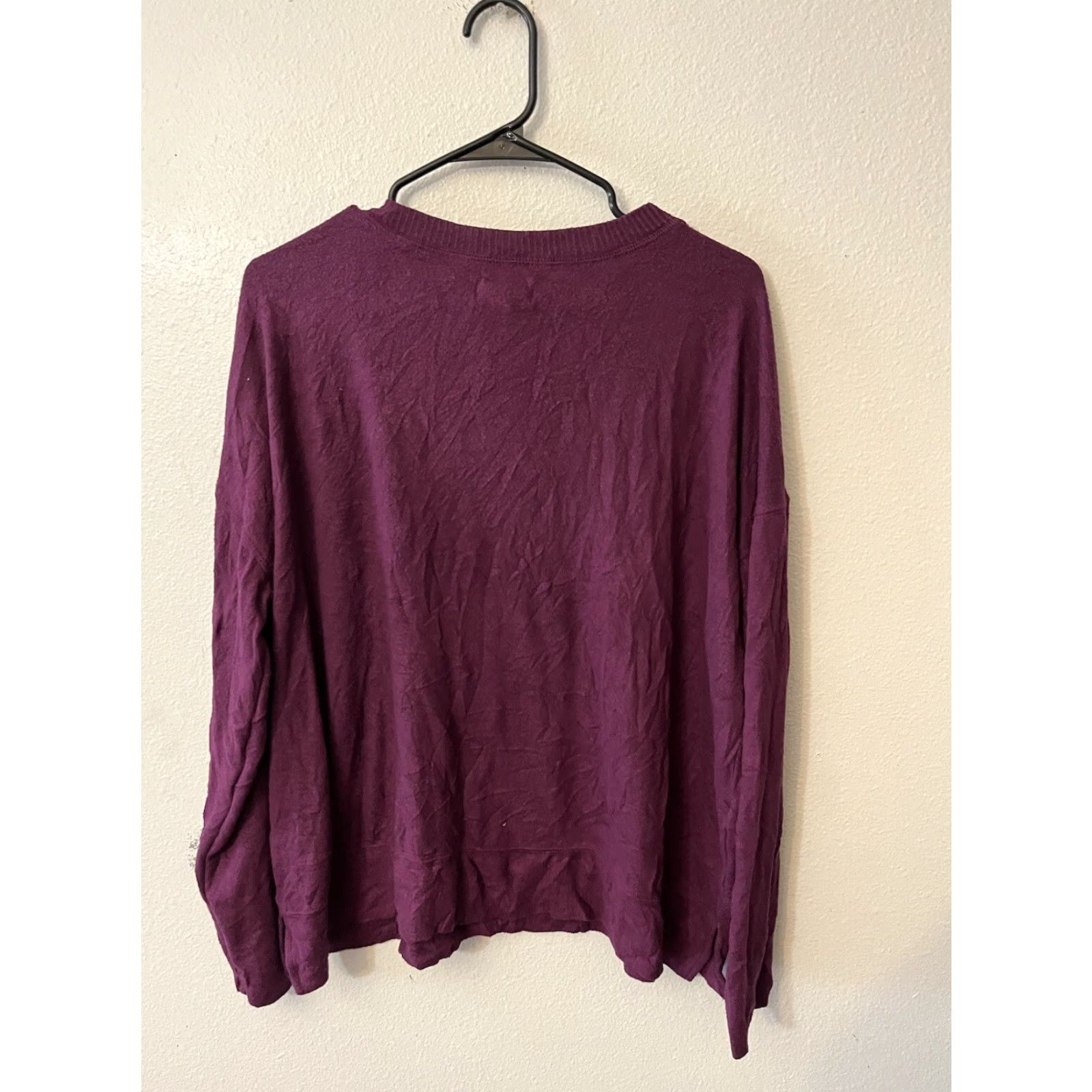 Lucky Brand Lucky Brand Sweater Purple Crew Neck Lightweight XL Women Pullover Slits Casual Knit Top Size XL / US 12-14 / IT 48-50 - 2 Thumbnail