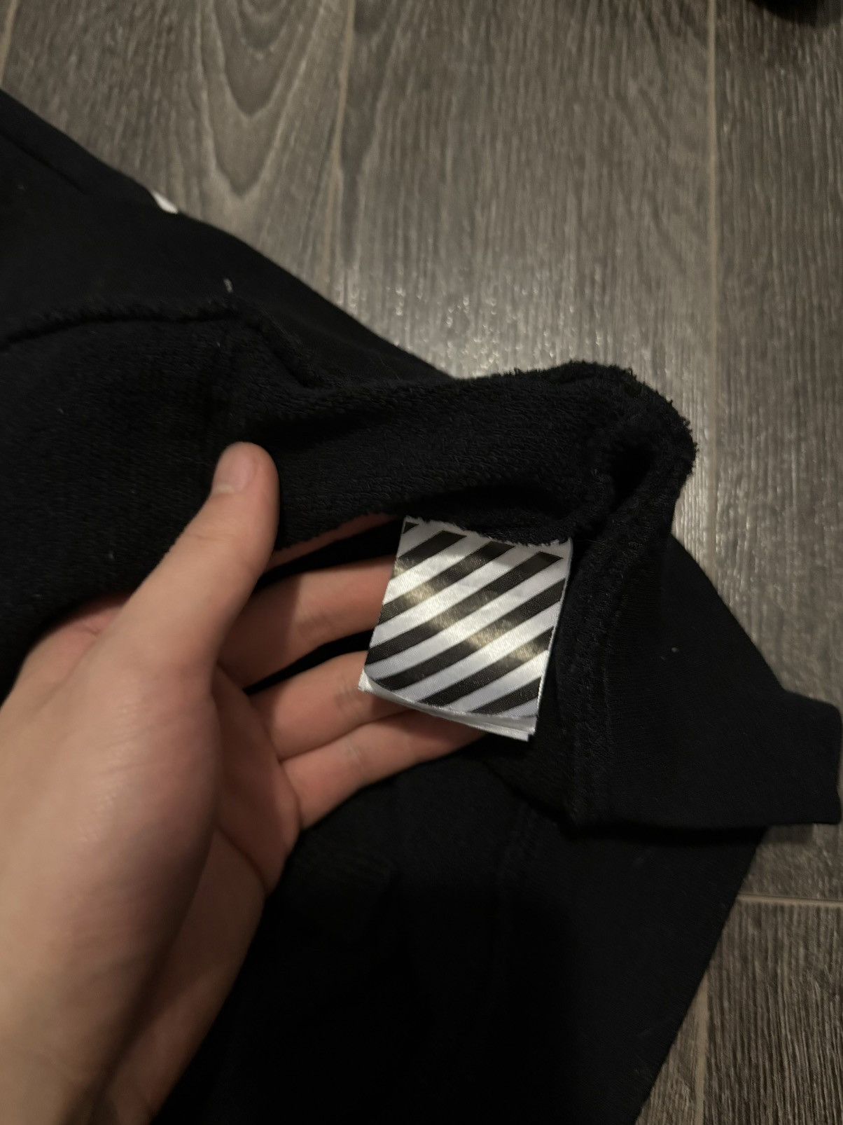 Off-White Off White Blue Collar Hoodie Size Large Size US L / EU 52-54 / 3 - 6 Thumbnail