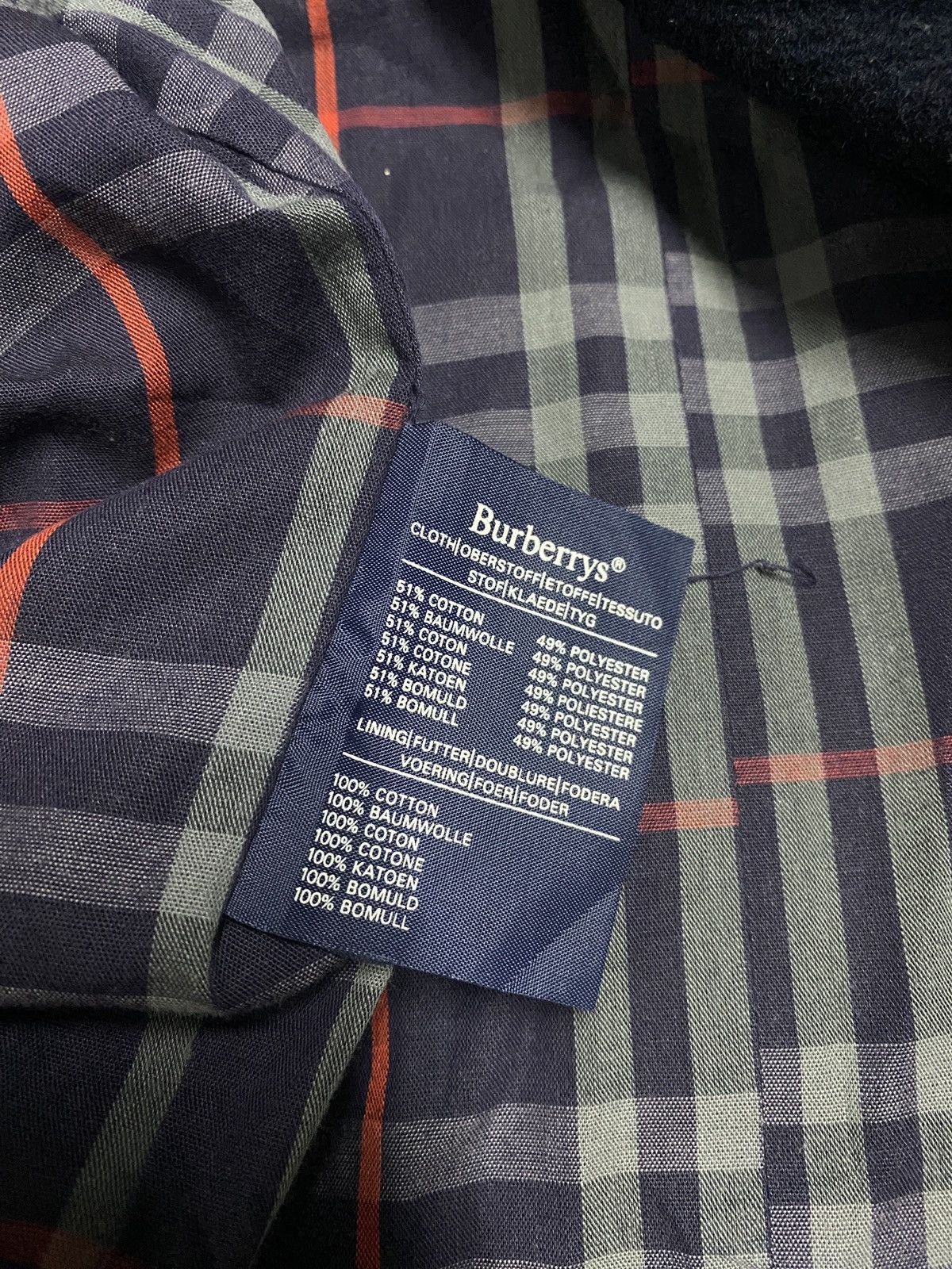 Burberry Vintage Burberry Jacket Size US M / EU 48-50 / 2 - 15 Thumbnail