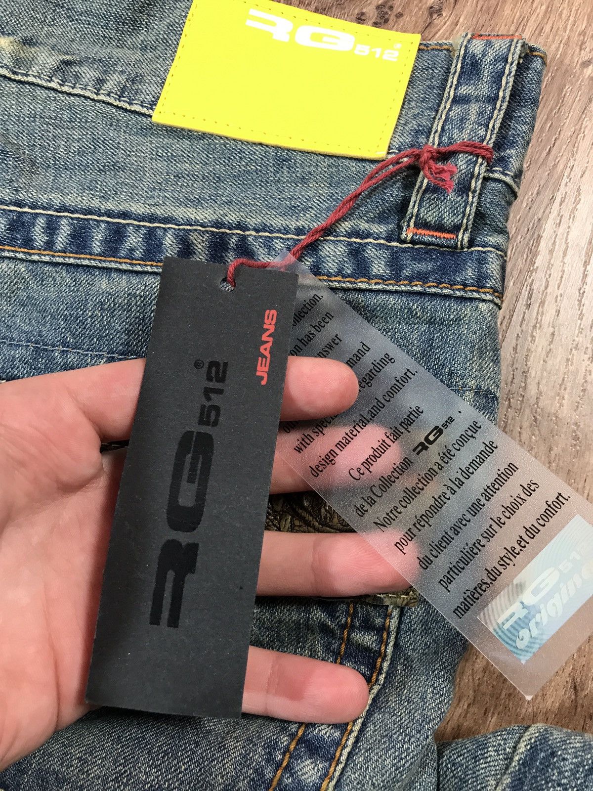 Japanese Brand RH 512 Distressed Jeans Vintage Size US 36 / EU 52 - 19 Thumbnail