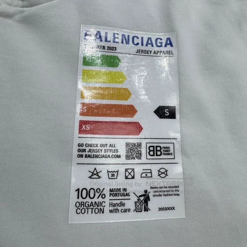 Balenciaga Balenciaga Energy Saving Logo Hooded Sweatshirt Size US S / EU 44-46 / 1 - 2 Thumbnail