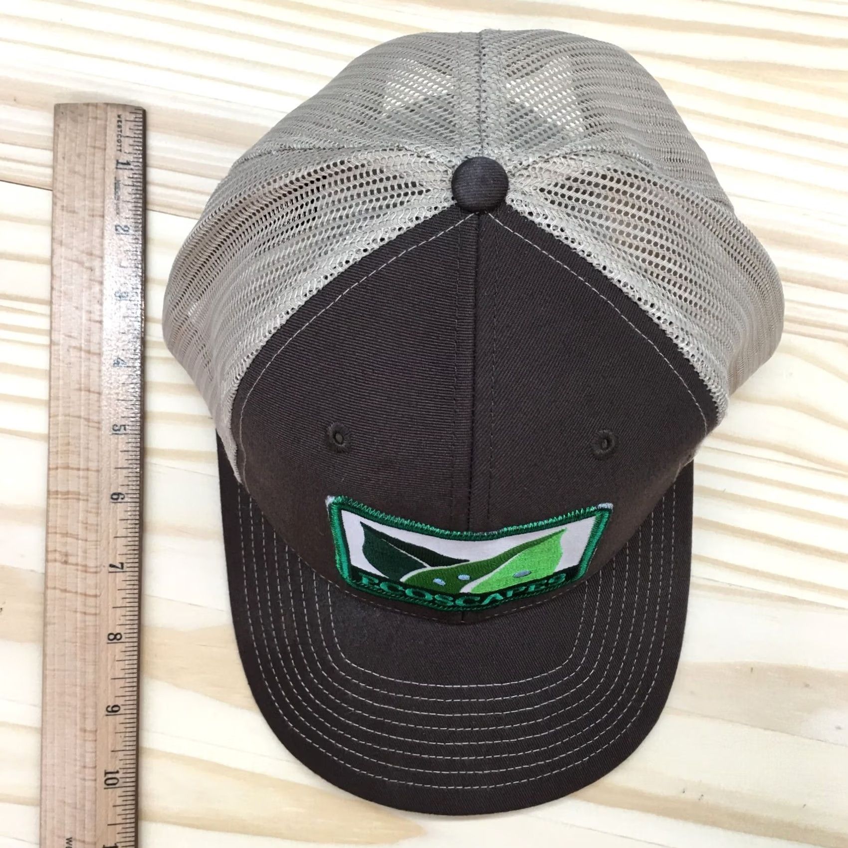 Vintage Richardson Trucker Hat Mens Brown OS Adjustable Embroidered Logo Size ONE SIZE - 3 Thumbnail
