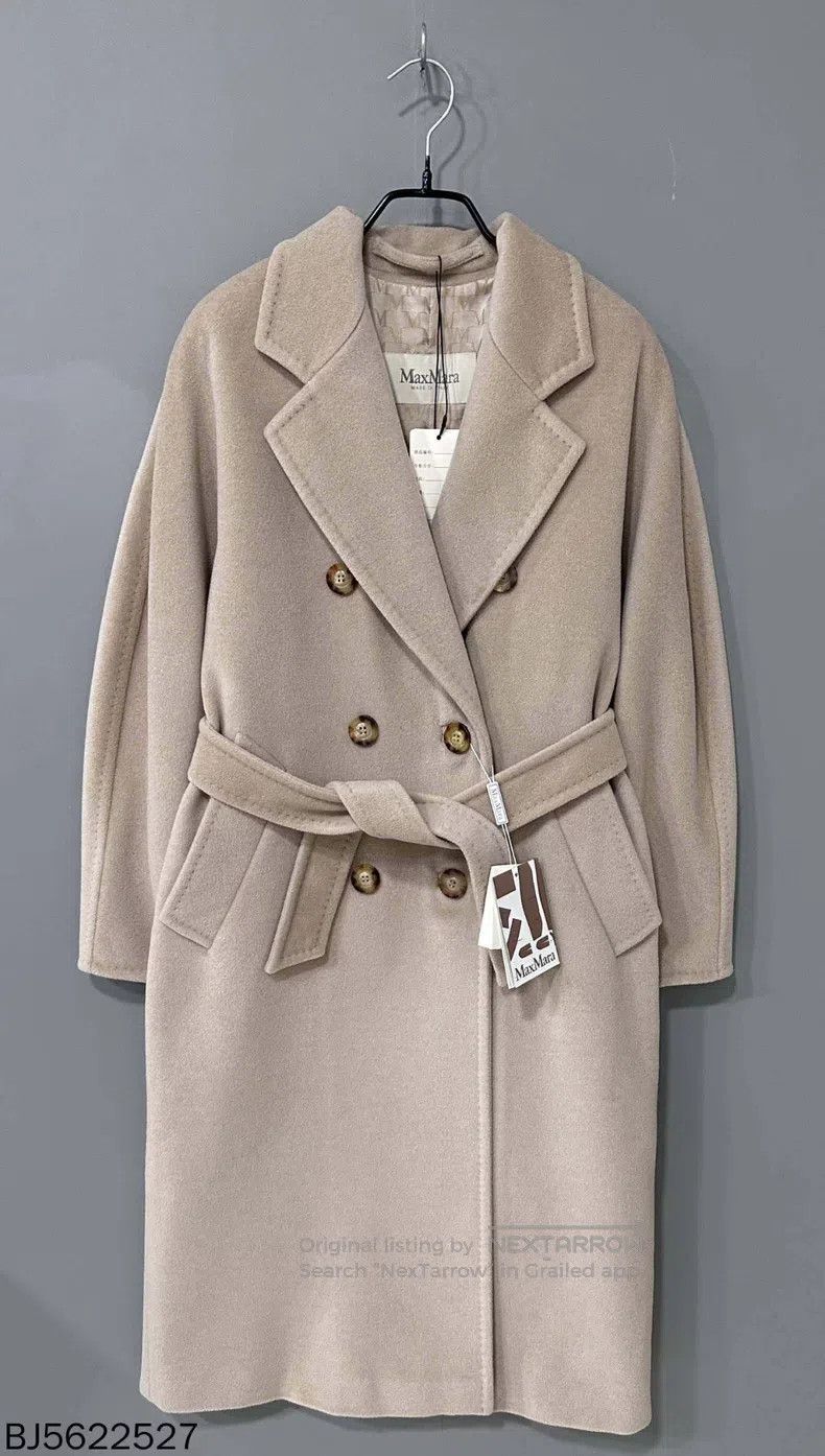 Max Mara Max Mara Beige Long Coat Jacket Size XXS / US 00 / IT 34 - 1 Thumbnail