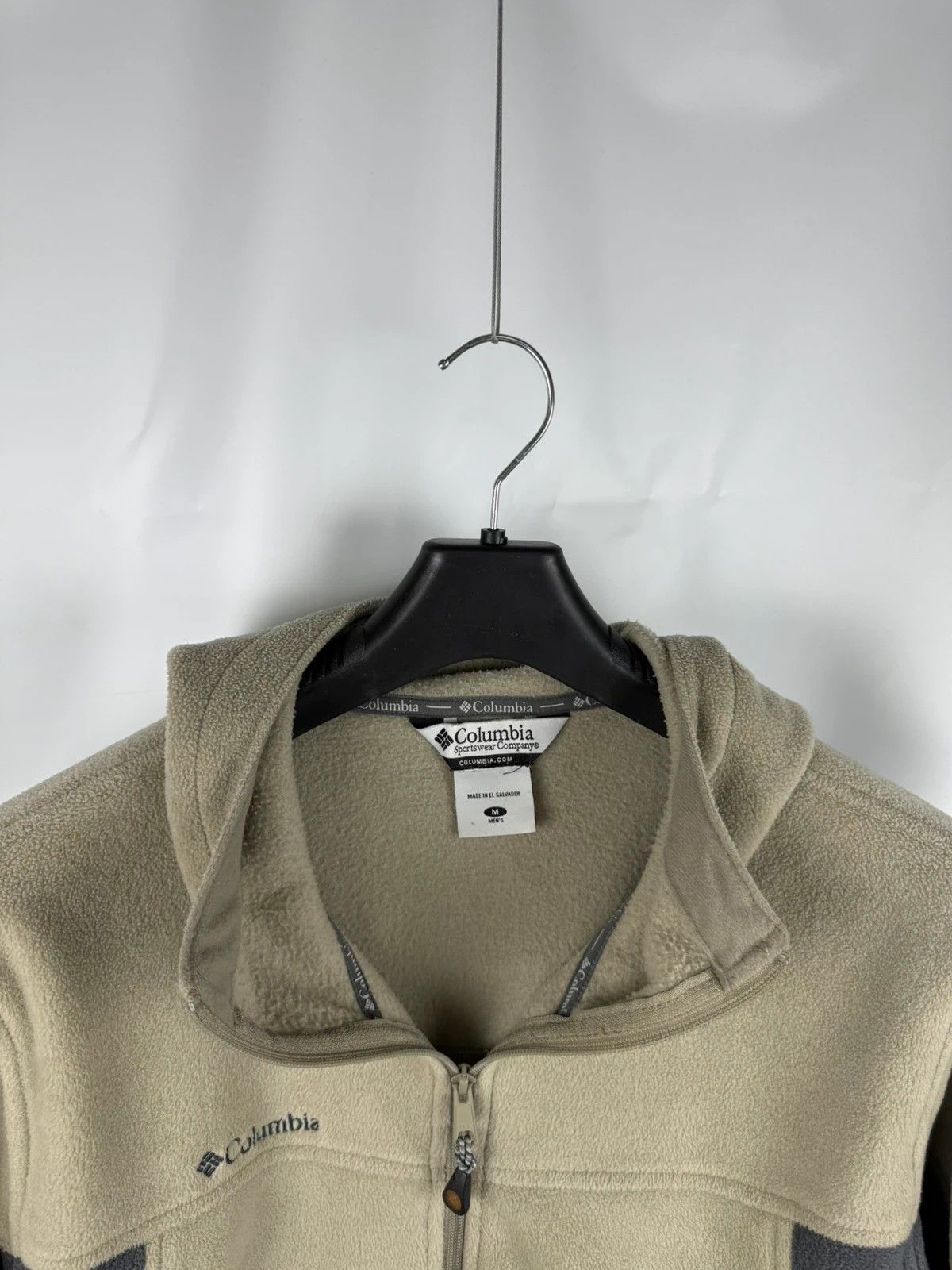 Columbia Columbia Fleece Zip Jacket Warm Hooded Men size M Size US M / EU 48-50 / 2 - 8 Thumbnail