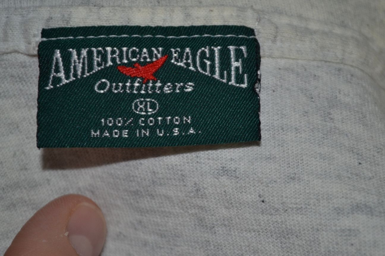 American Eagle Outfitters × Vintage 90s American Eagle Outfitters MTB Mountain Biking tee XL Size US XXL / EU 58 / 5 - 6 Thumbnail
