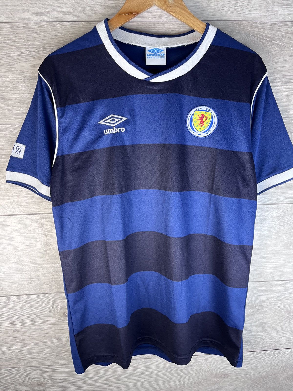 Umbro SCOTLAND TEAM 1985/1986 FOOTBALL SHIRT JERSEY HOME UMBRO Size US M / EU 48-50 / 2 - 4 Thumbnail