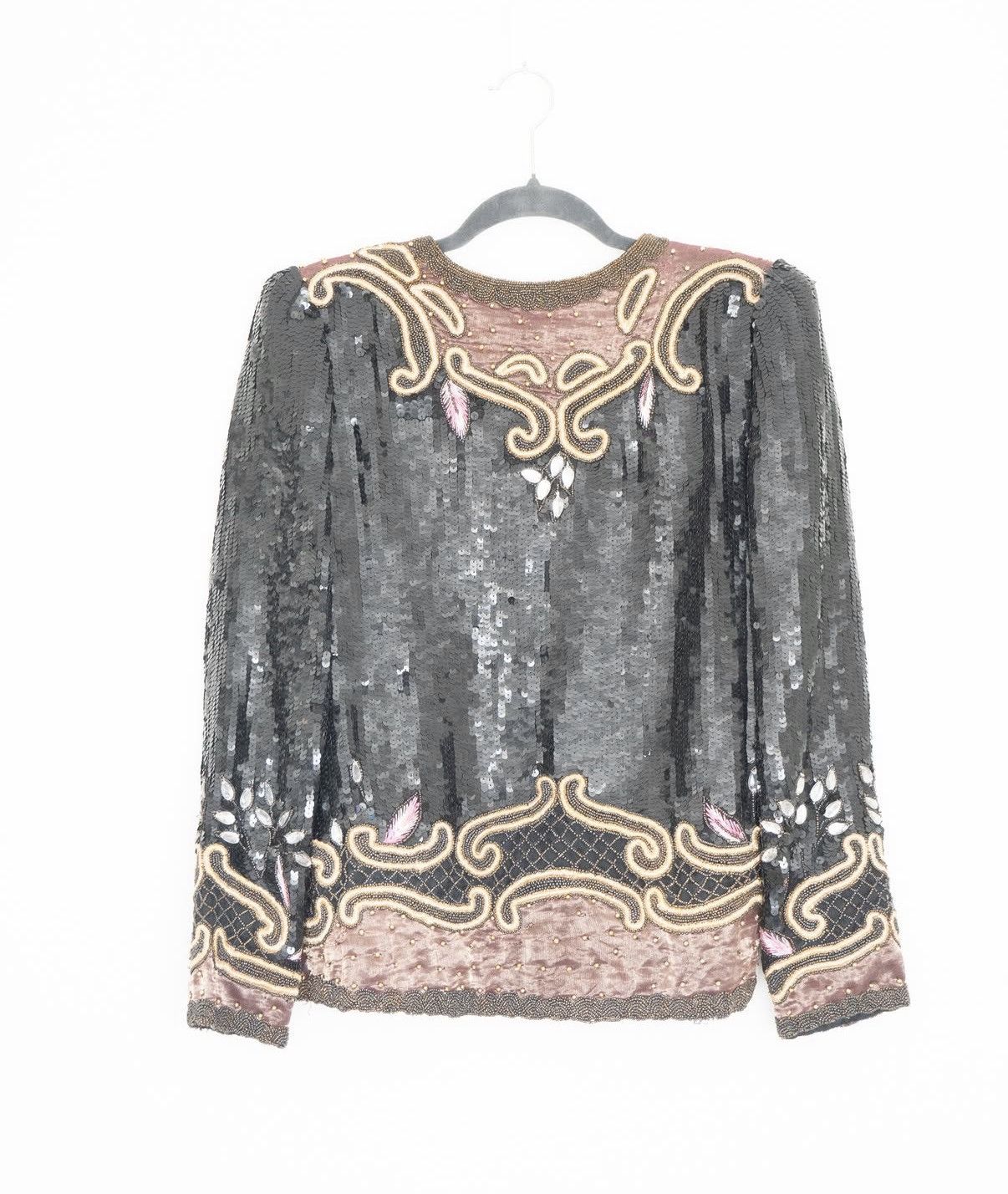Other Laurence Kazar Embellished Statement Jacket Size M / US 6-8 / IT 42-44 - 3 Thumbnail