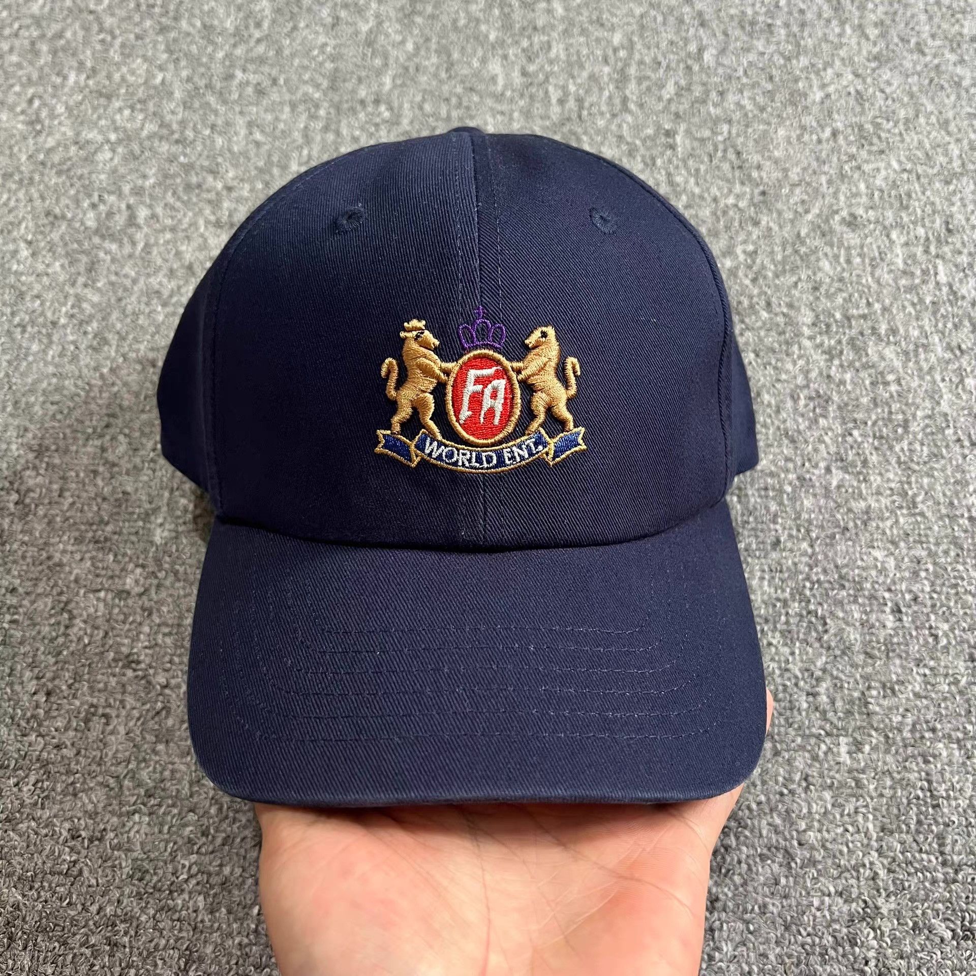 Fucking Awesome Fucking Awesome Washed Vintage Curved Brim Baseball Cap Q7 Size ONE SIZE - 1 Thumbnail