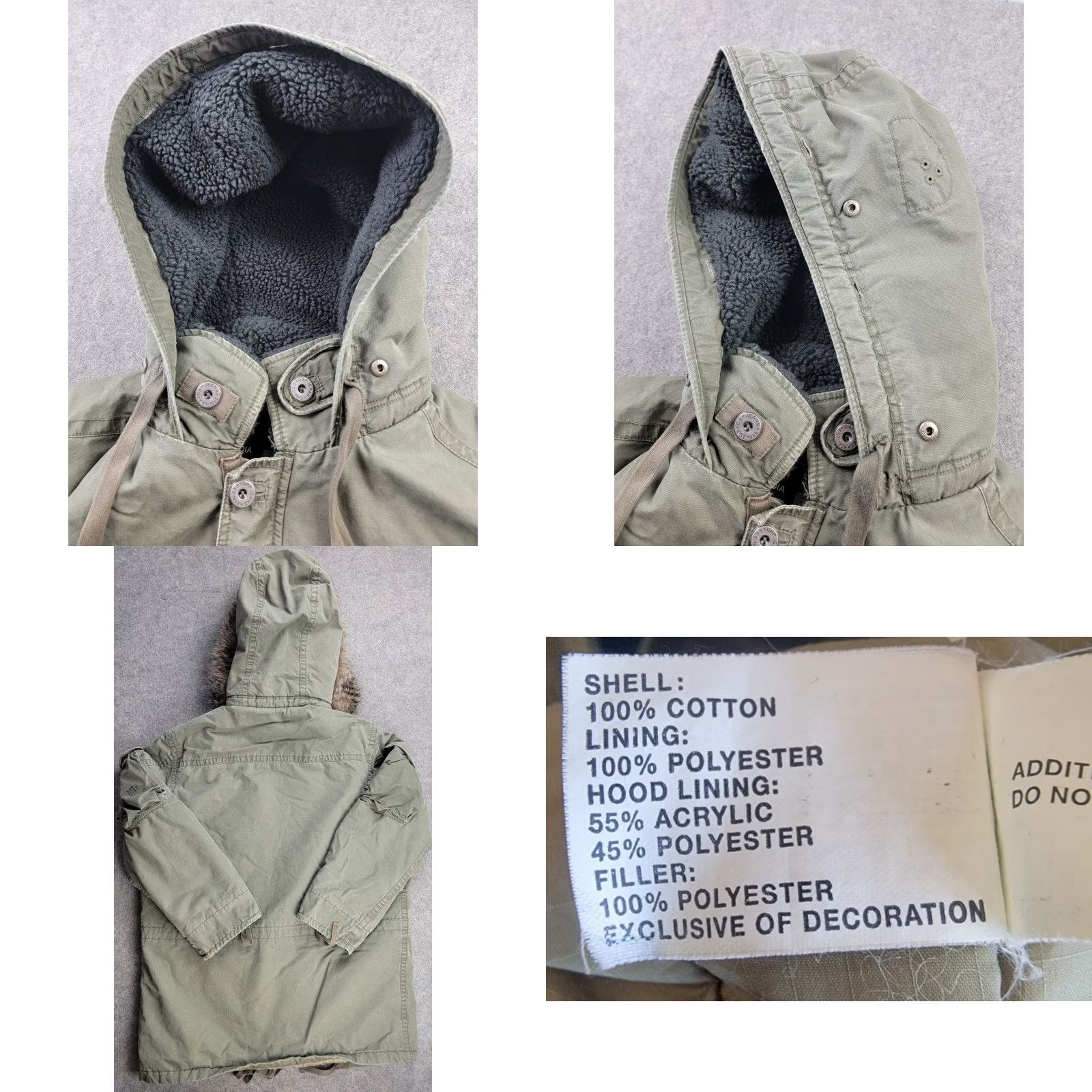 Gap VINTAGE Gap Coat Parka Mens Large Green Cold Weather Military Outdoor Vintage 2000's Size US L / EU 52-54 / 3 - 8 Thumbnail