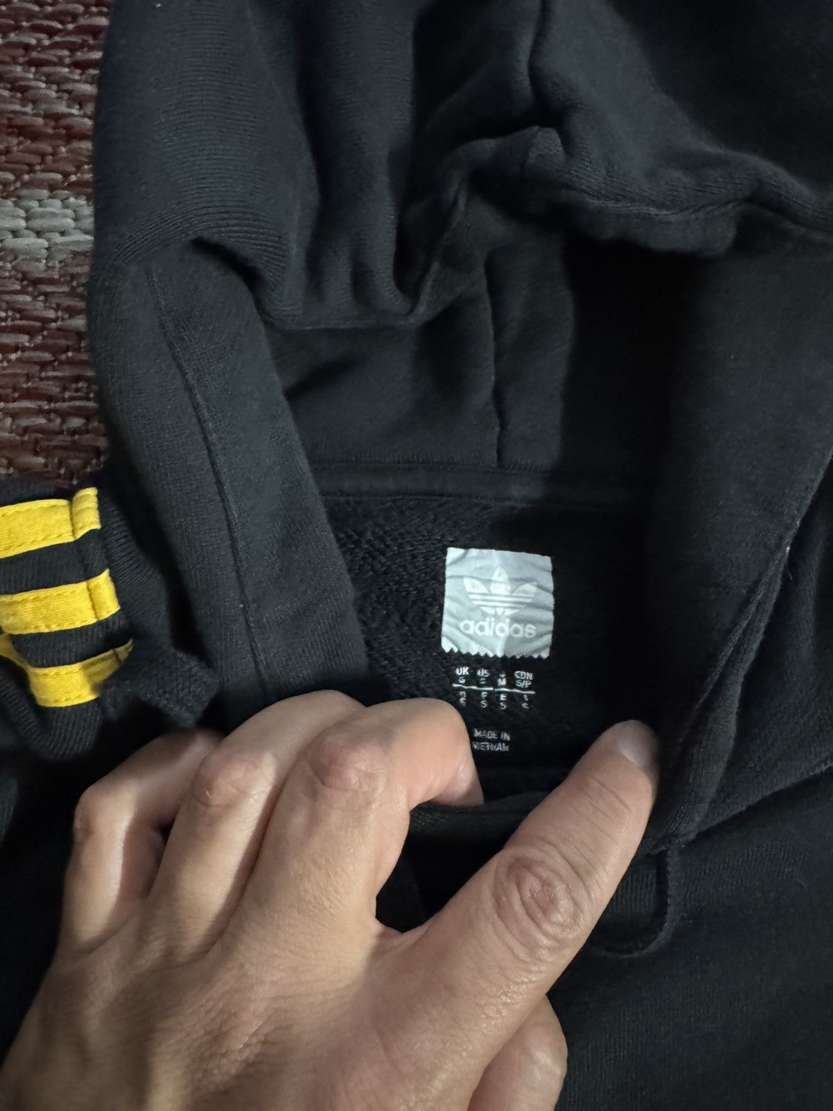 Adidas Adidas Skateboarding Gonz Hoodie Black Yellow Sz S Mens Size US S / EU 44-46 / 1 - 3 Thumbnail