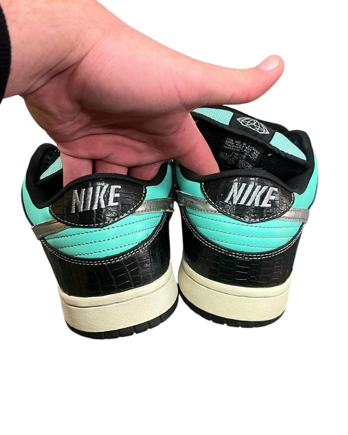 Diamond Supply Co. × Nike Nike Diamond Supply Co. x Dunk Low Pro SB 'Tiffany'****SOLD* Size US 11 / EU 44 - 3 Thumbnail