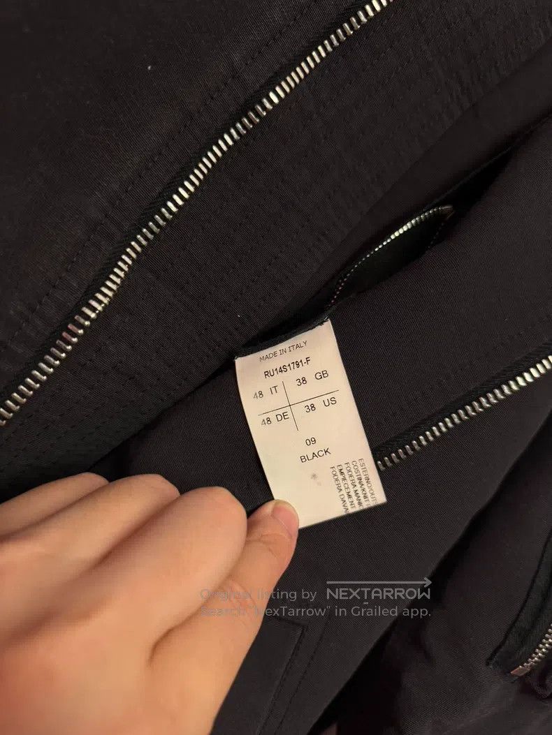 Rick Owens Rick Owens 14ss Mainline MA1 Jacket Size US M / EU 48-50 / 2 - 2 Thumbnail