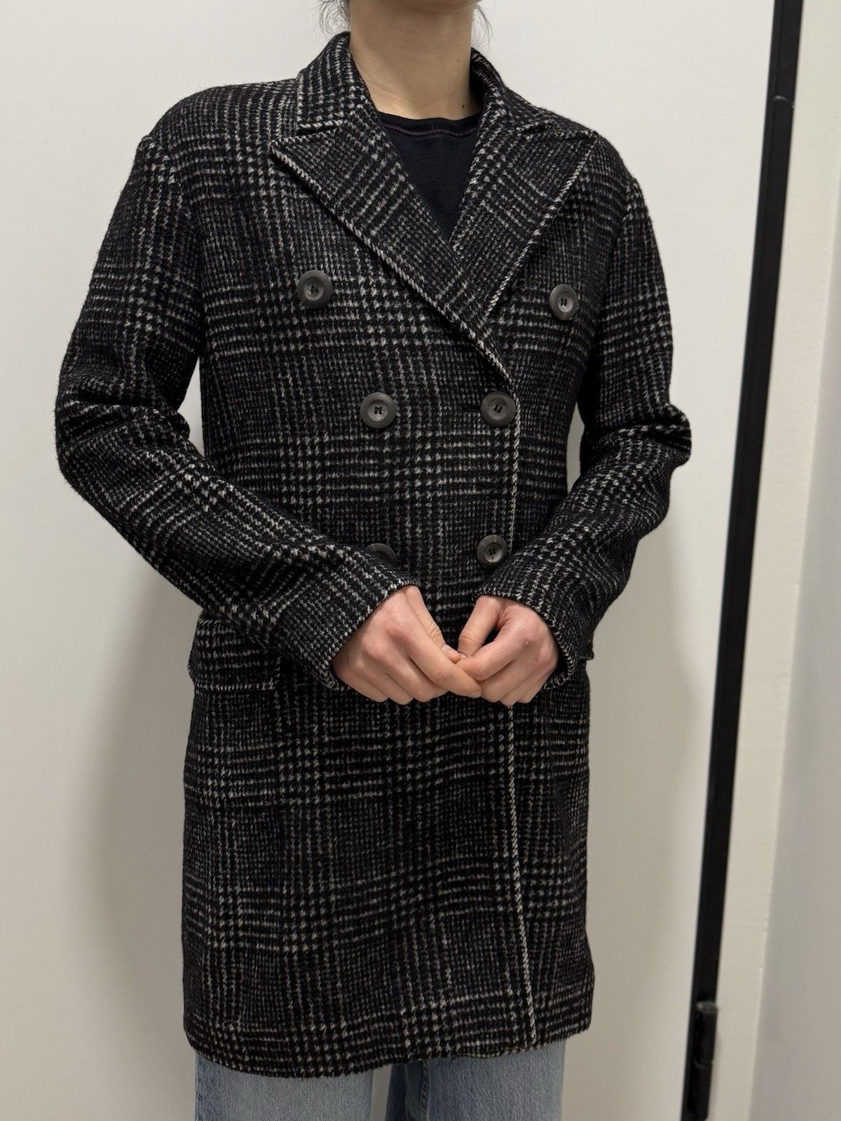 Boglioli DDP Boglioli Womens Coat Wool Double Breasted Jacket size 38 Size XS / US 0-2 / IT 36-38 - 7 Thumbnail