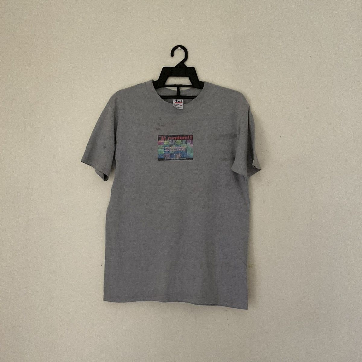 Anvil × Japanese Brand × Vintage Vintage Eat it At Random! Skate Center Promo Tees Size US M / EU 48-50 / 2 - 1 Thumbnail